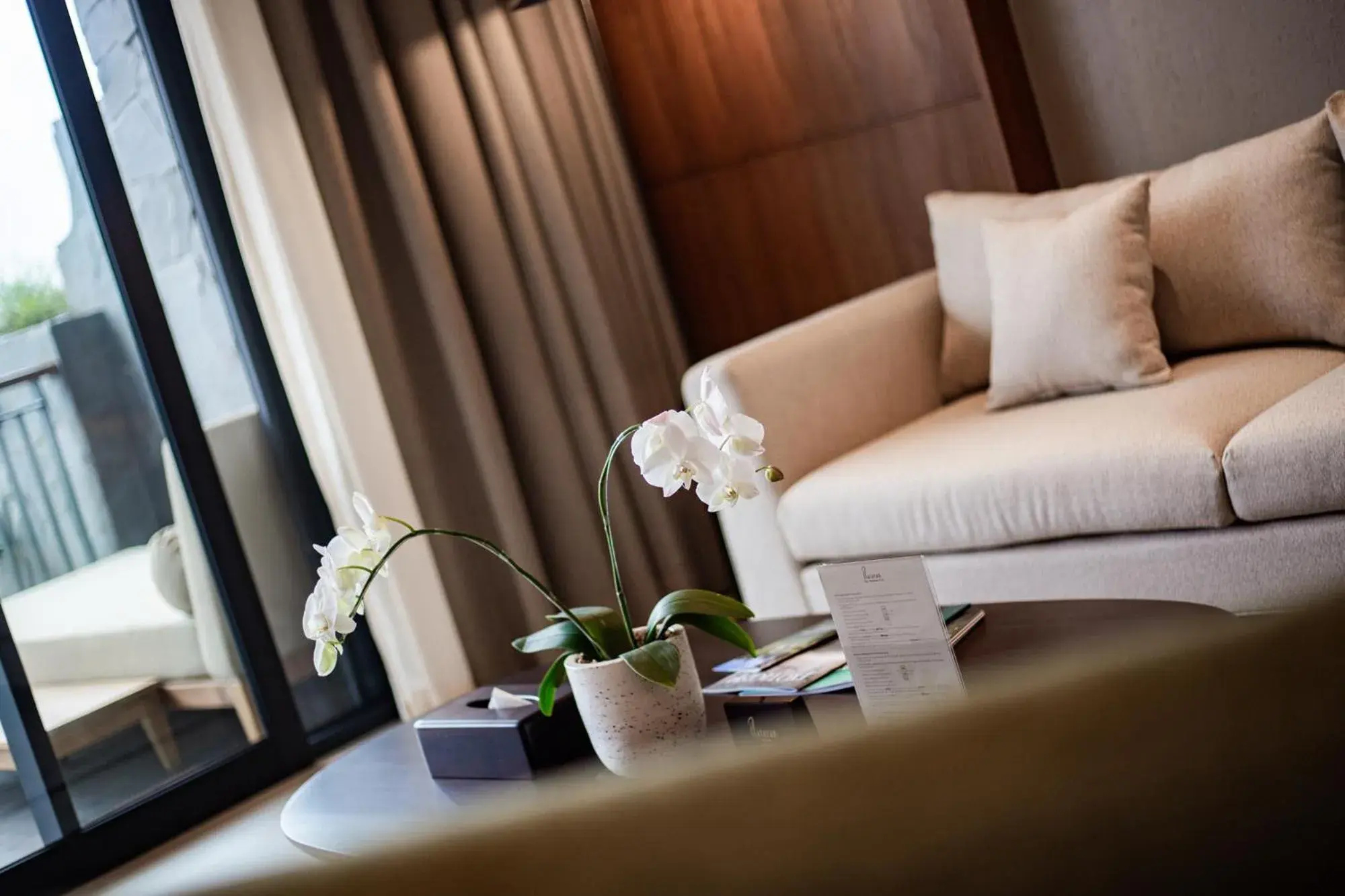 Living room in Plataran Puncak Suites Living room in Plataran Puncak Suites