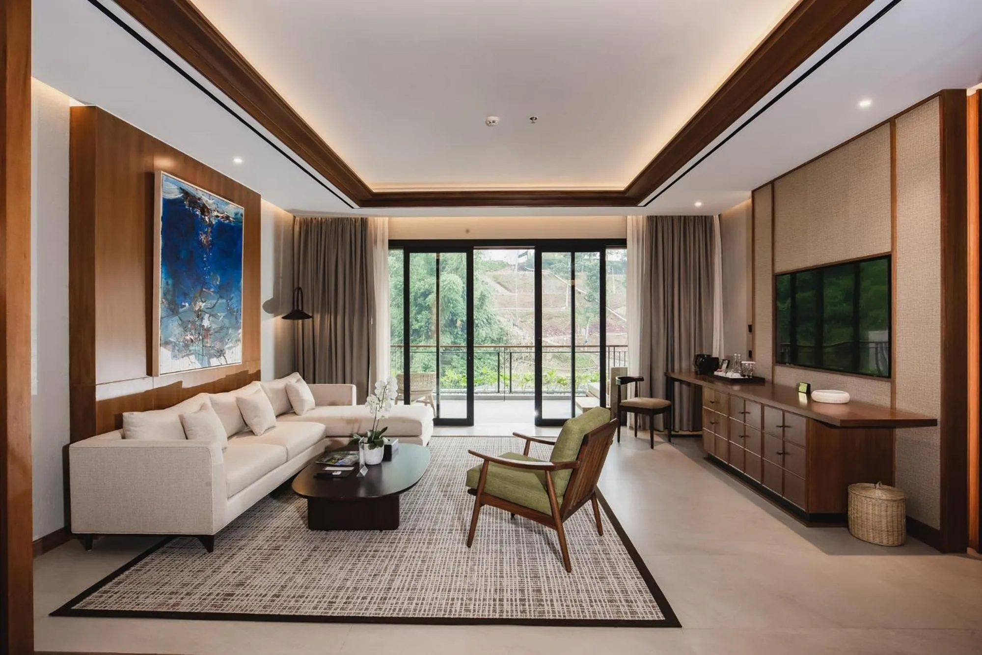 TV and multimedia in Plataran Puncak Suites