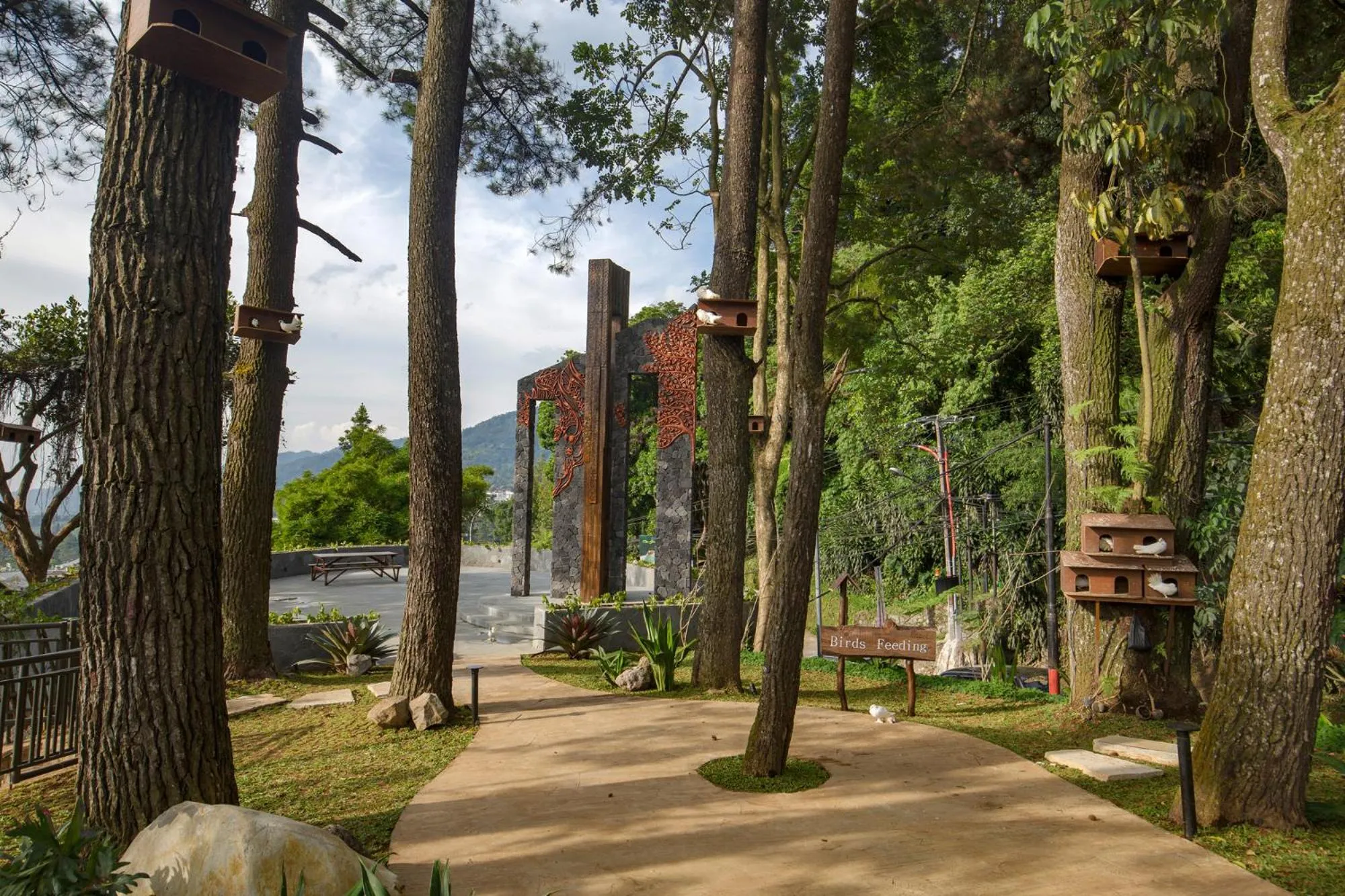 Garden in Plataran Puncak Suites