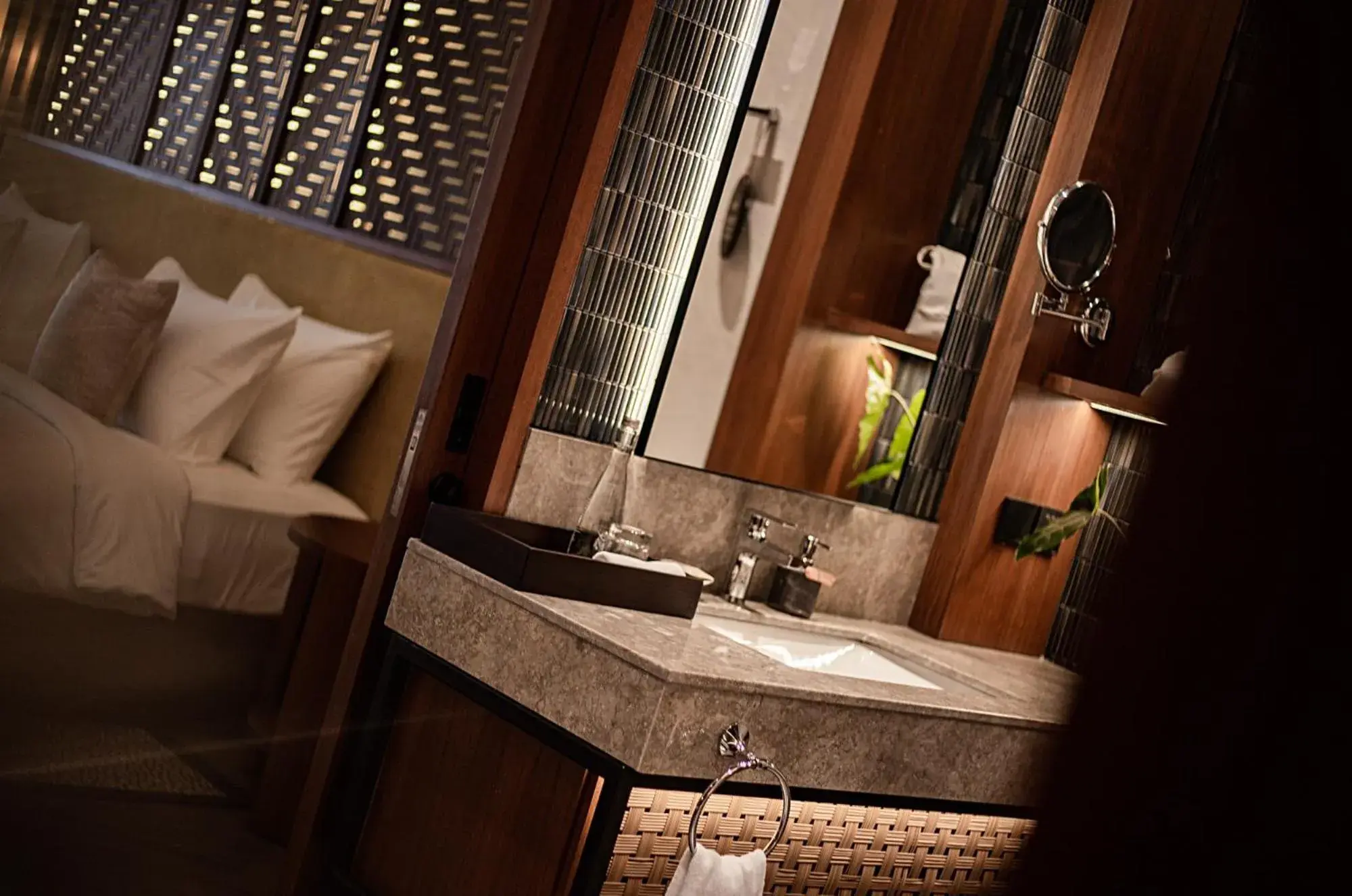 Bathroom in Plataran Puncak Suites Bathroom in Plataran Puncak Suites