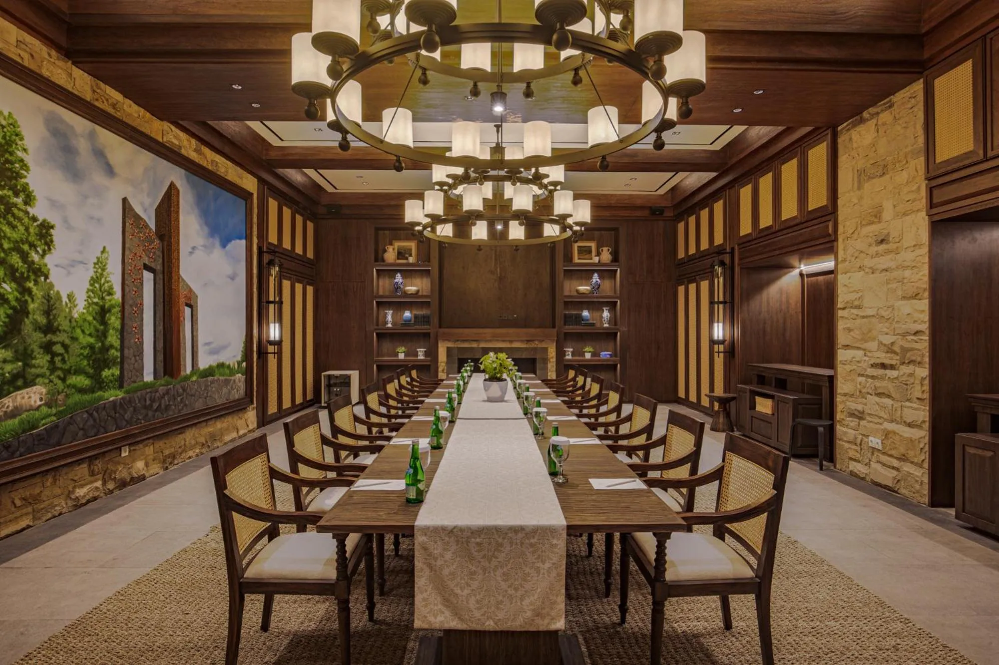 Meeting/conference room in Plataran Puncak Suites