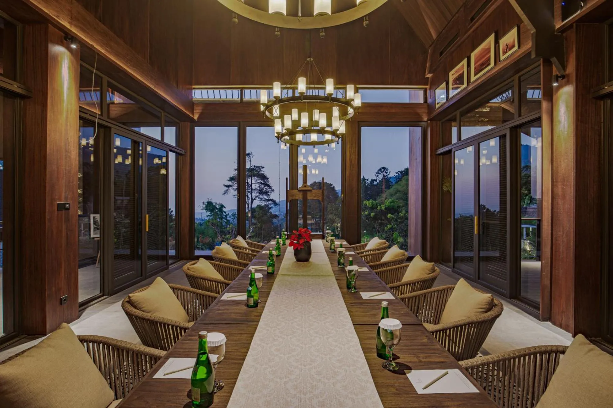 Meeting/conference room in Plataran Puncak Suites