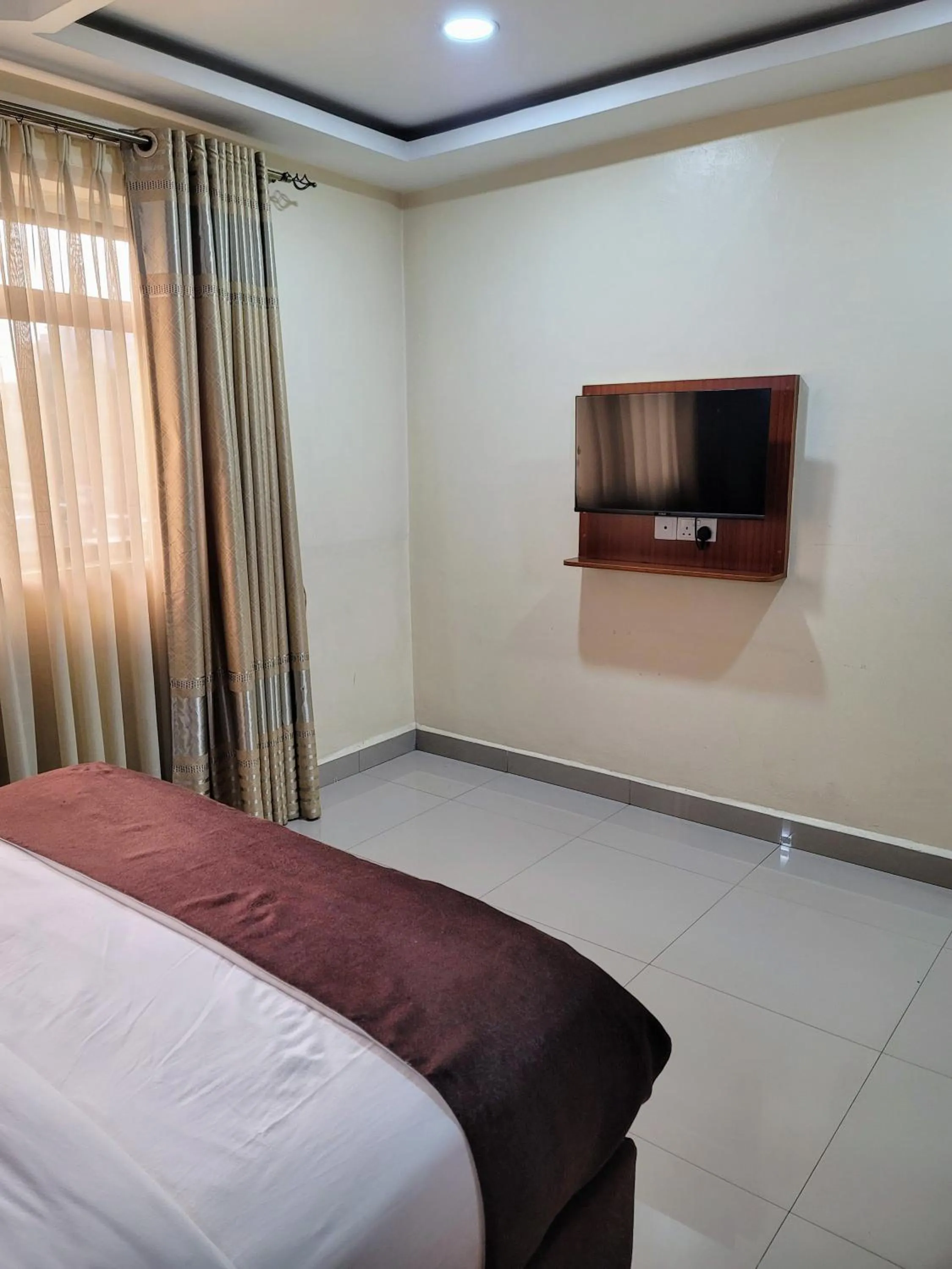 Bed in Nairobi Glory Palace Hotel