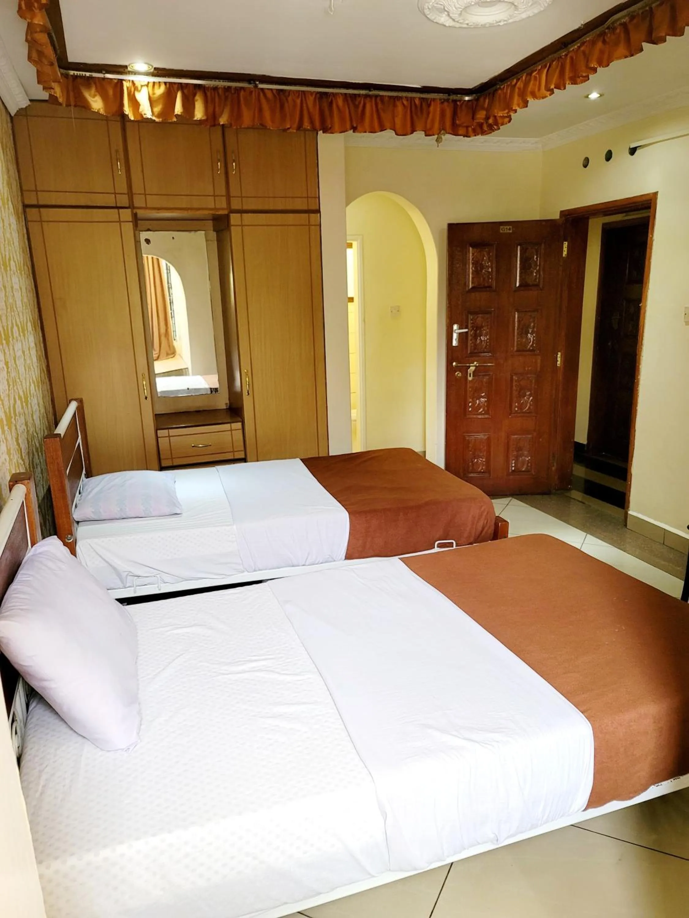 Bed in Nairobi Glory Palace Hotel