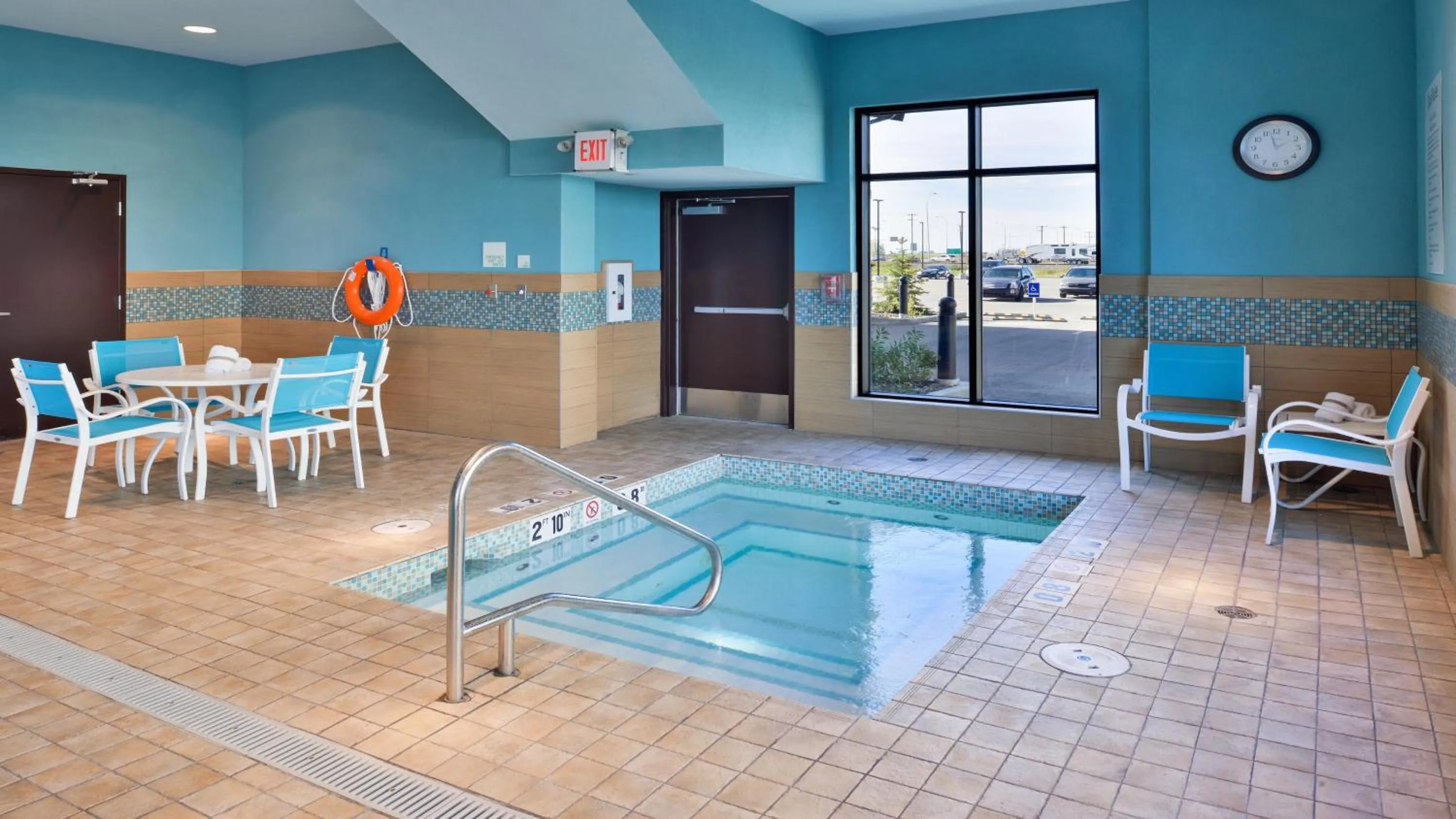 Swimming pool in Holiday Inn Hotel & Suites Edmonton Airport Conference Centre by IHG