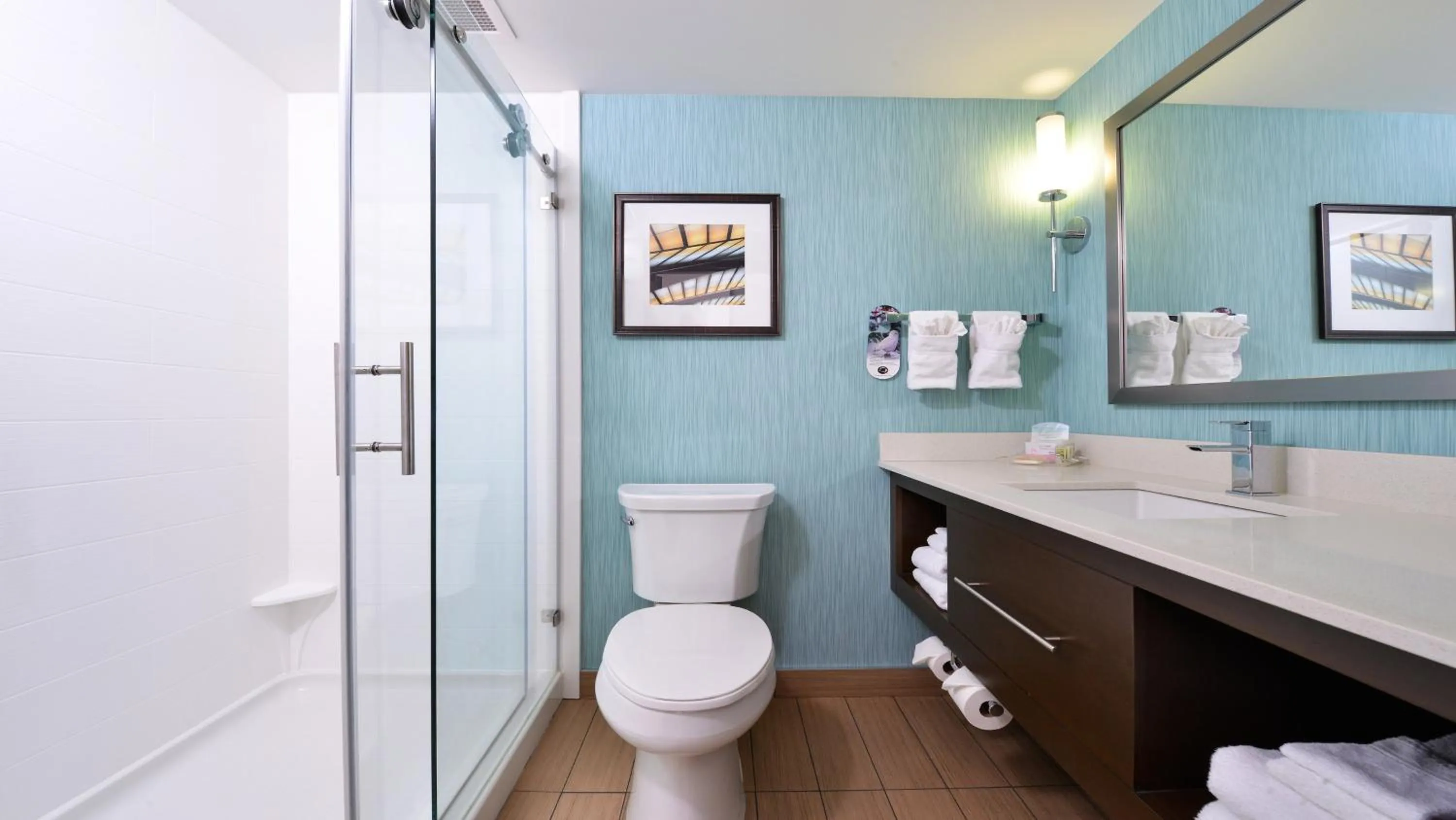 Bathroom in Holiday Inn Hotel & Suites Edmonton Airport Conference Centre by IHG