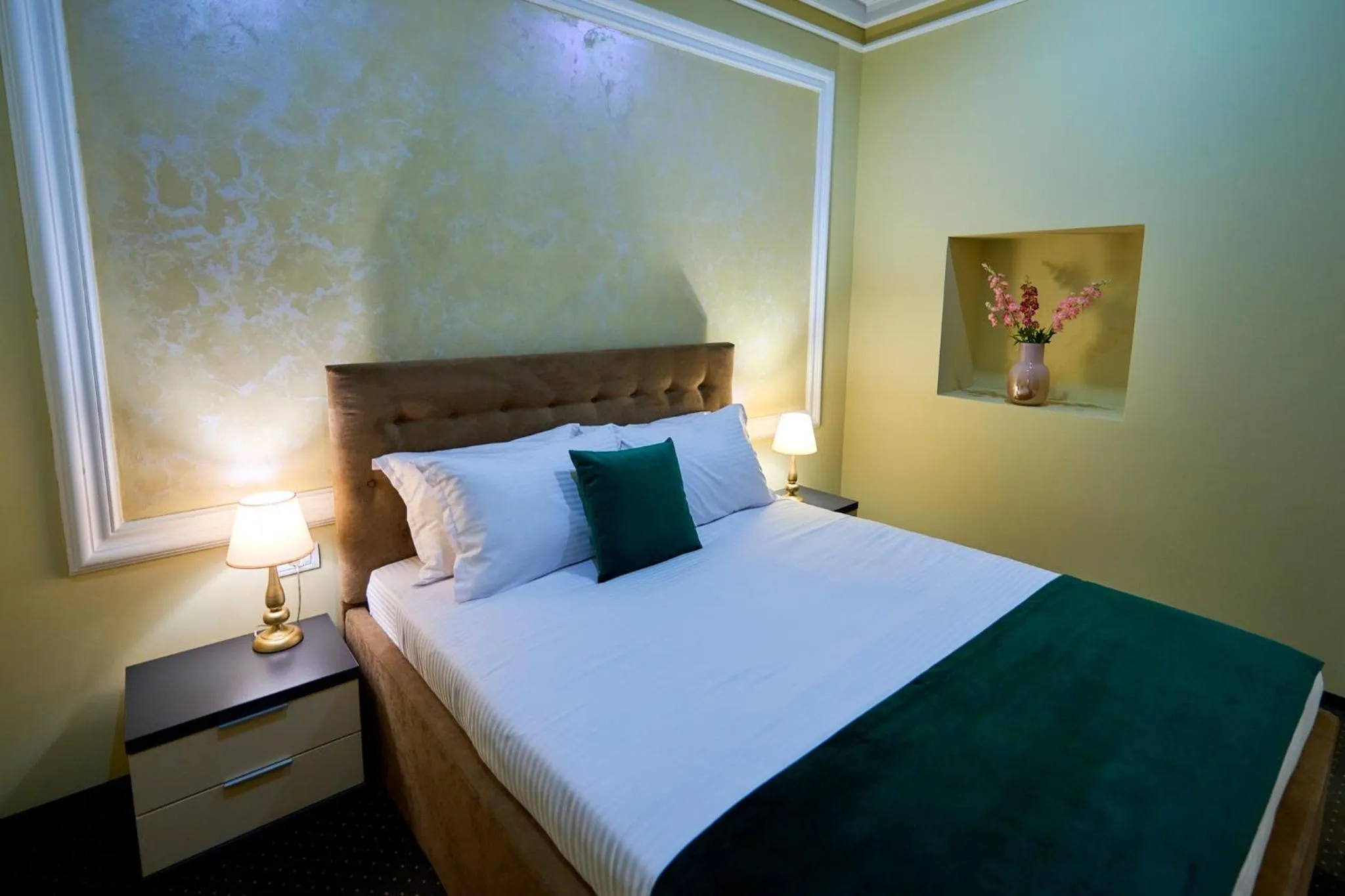Bed in G Danube Boutique Hotel
