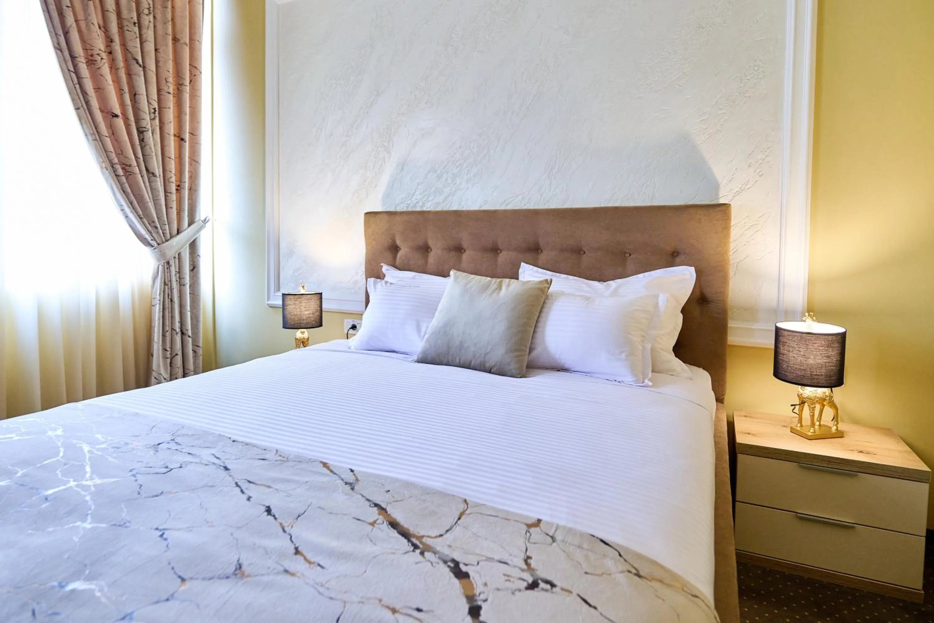 Bed in G Danube Boutique Hotel