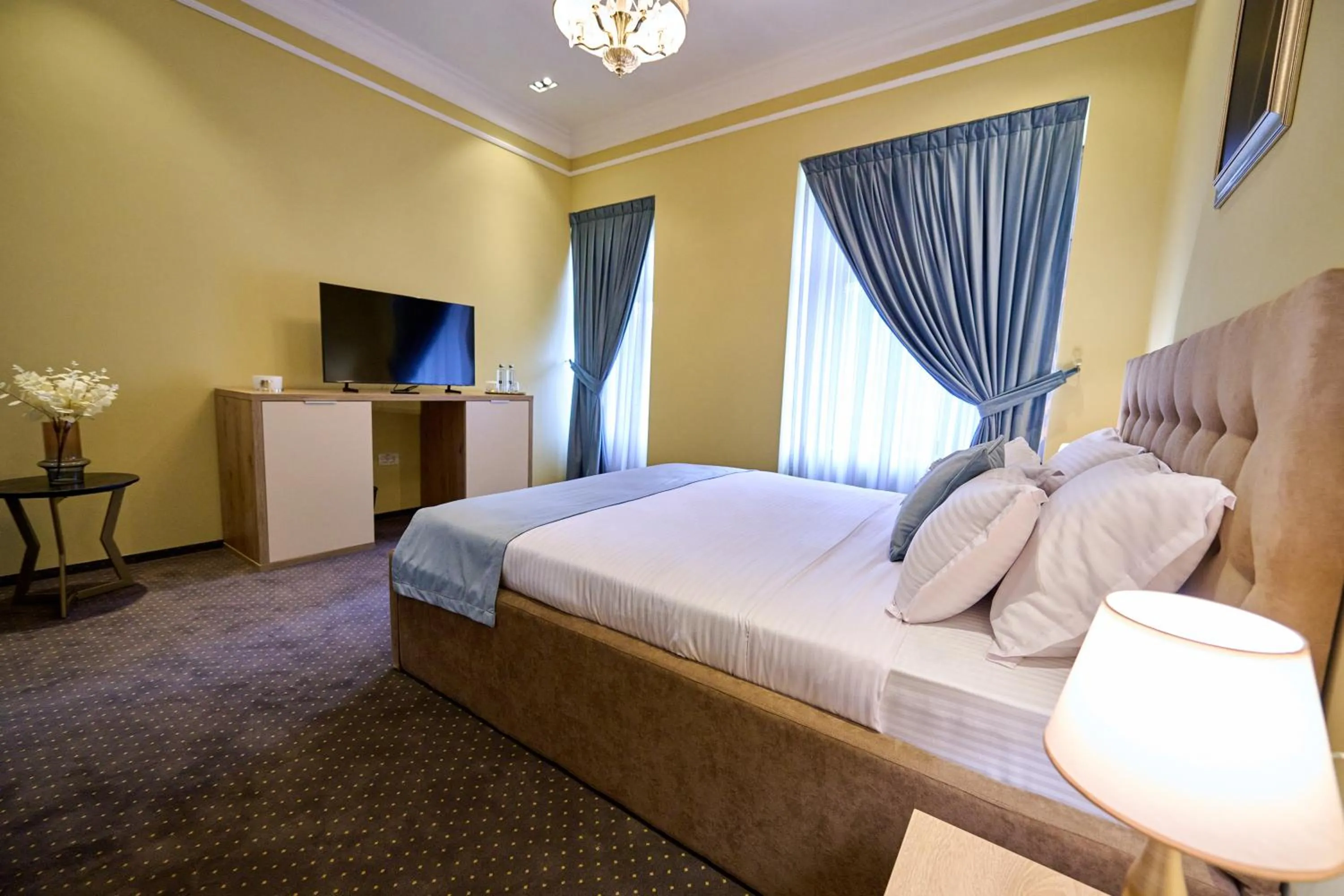 Bed in G Danube Boutique Hotel