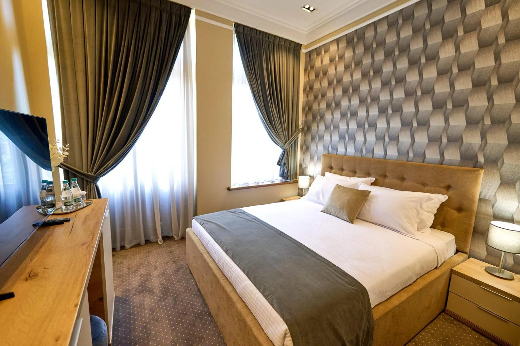 Bed in G Danube Boutique Hotel