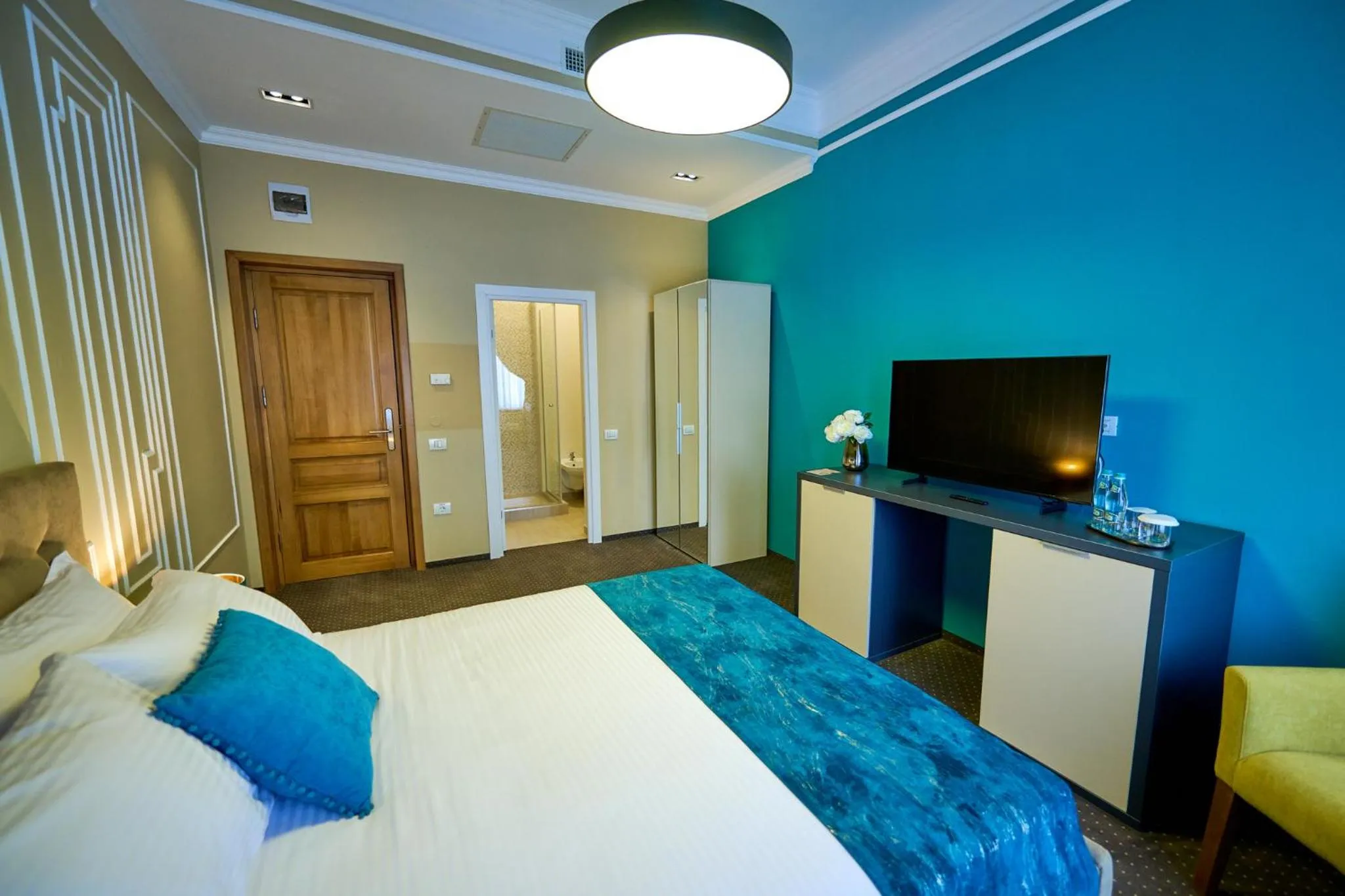 Bed in G Danube Boutique Hotel