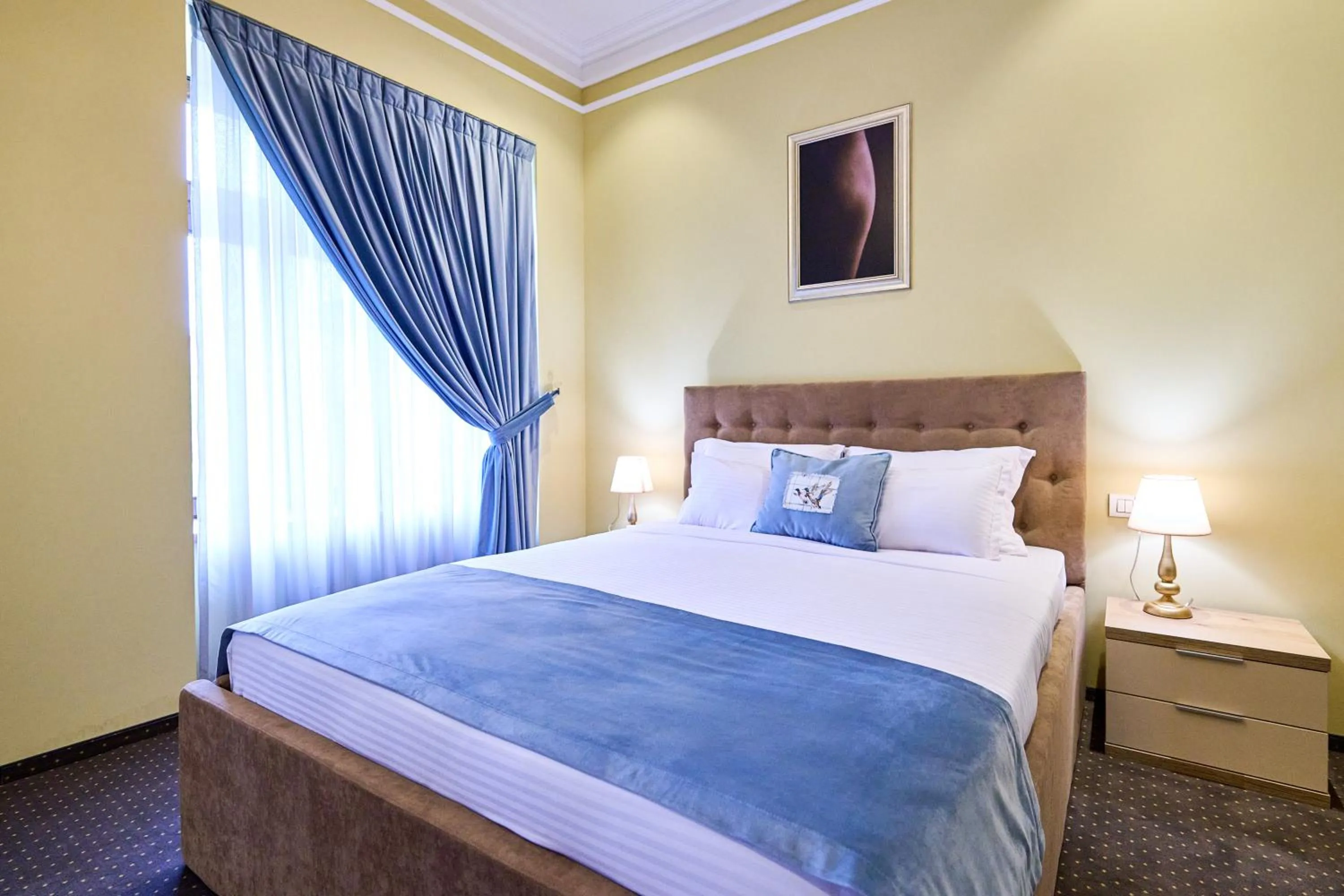 Bed in G Danube Boutique Hotel