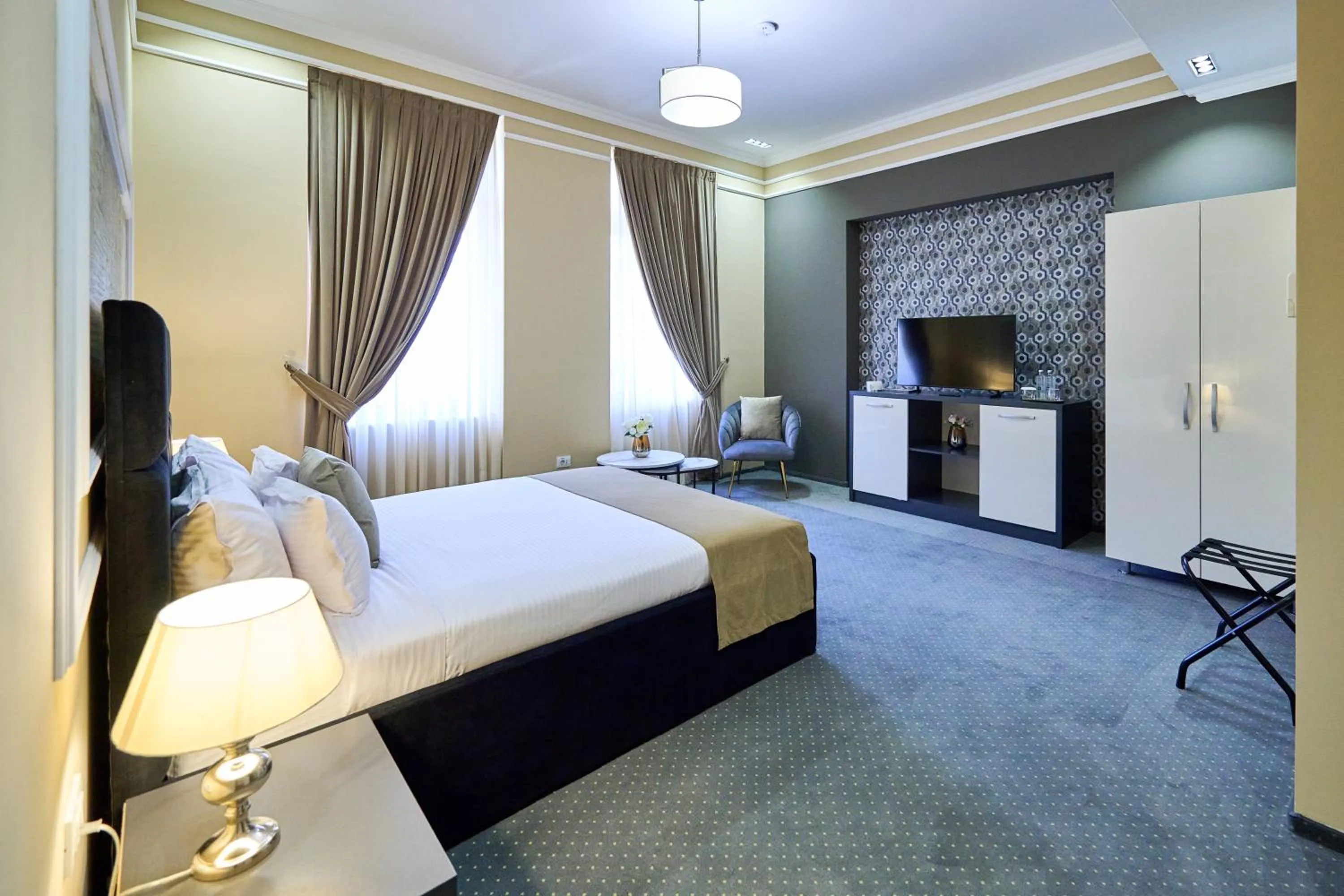 Bed in G Danube Boutique Hotel