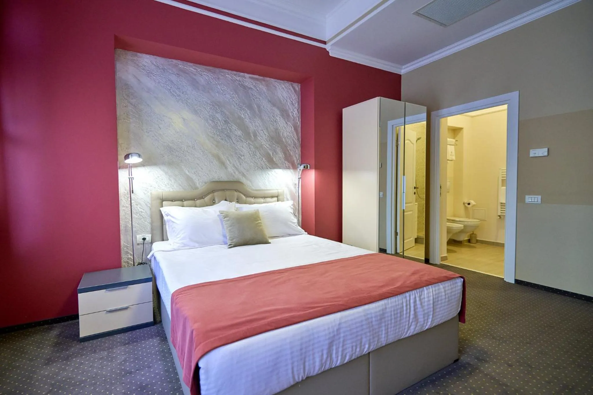 Bed in G Danube Boutique Hotel