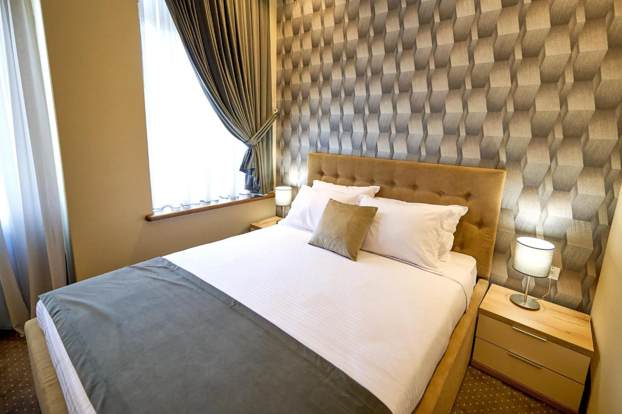 Bed in G Danube Boutique Hotel