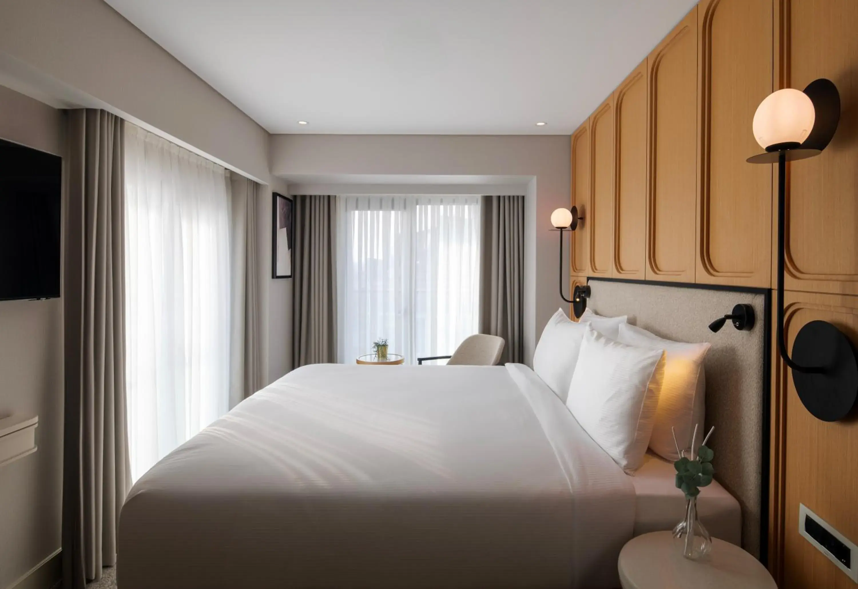 Bed in Lunet Old City Hotel Bed in Lunet Old City Hotel