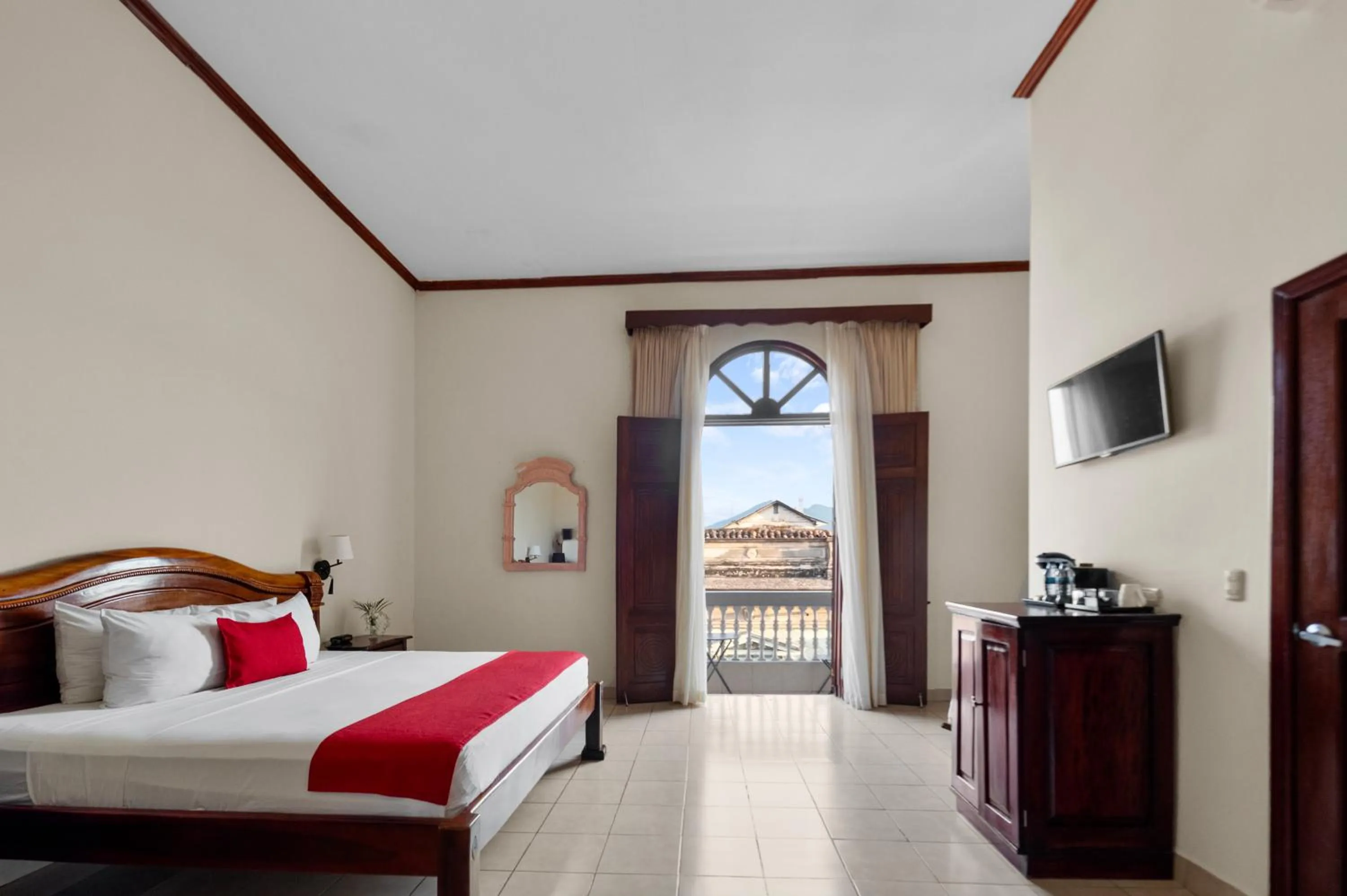 Bed in Hotel Real La Merced