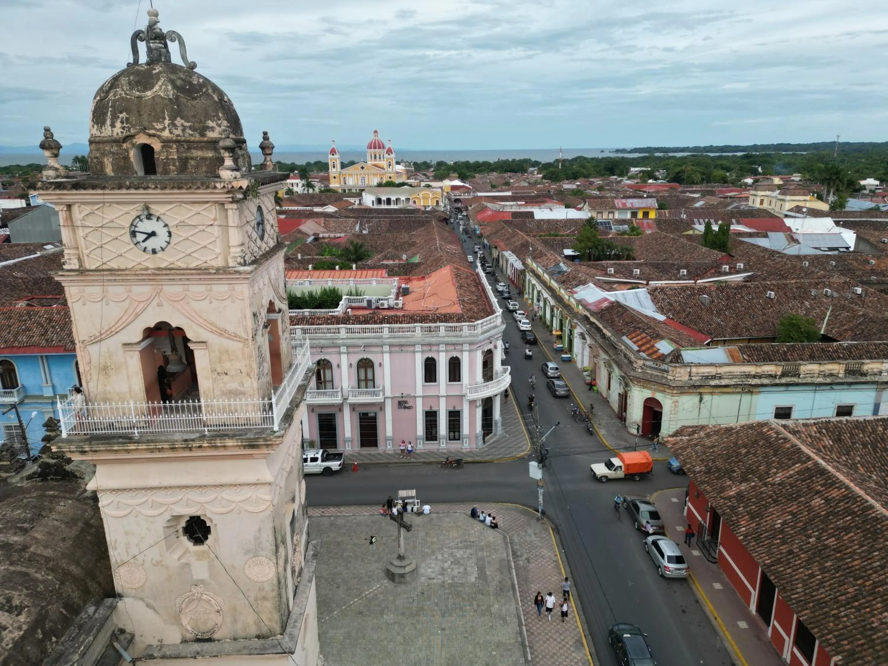 City view in Hotel Real La Merced