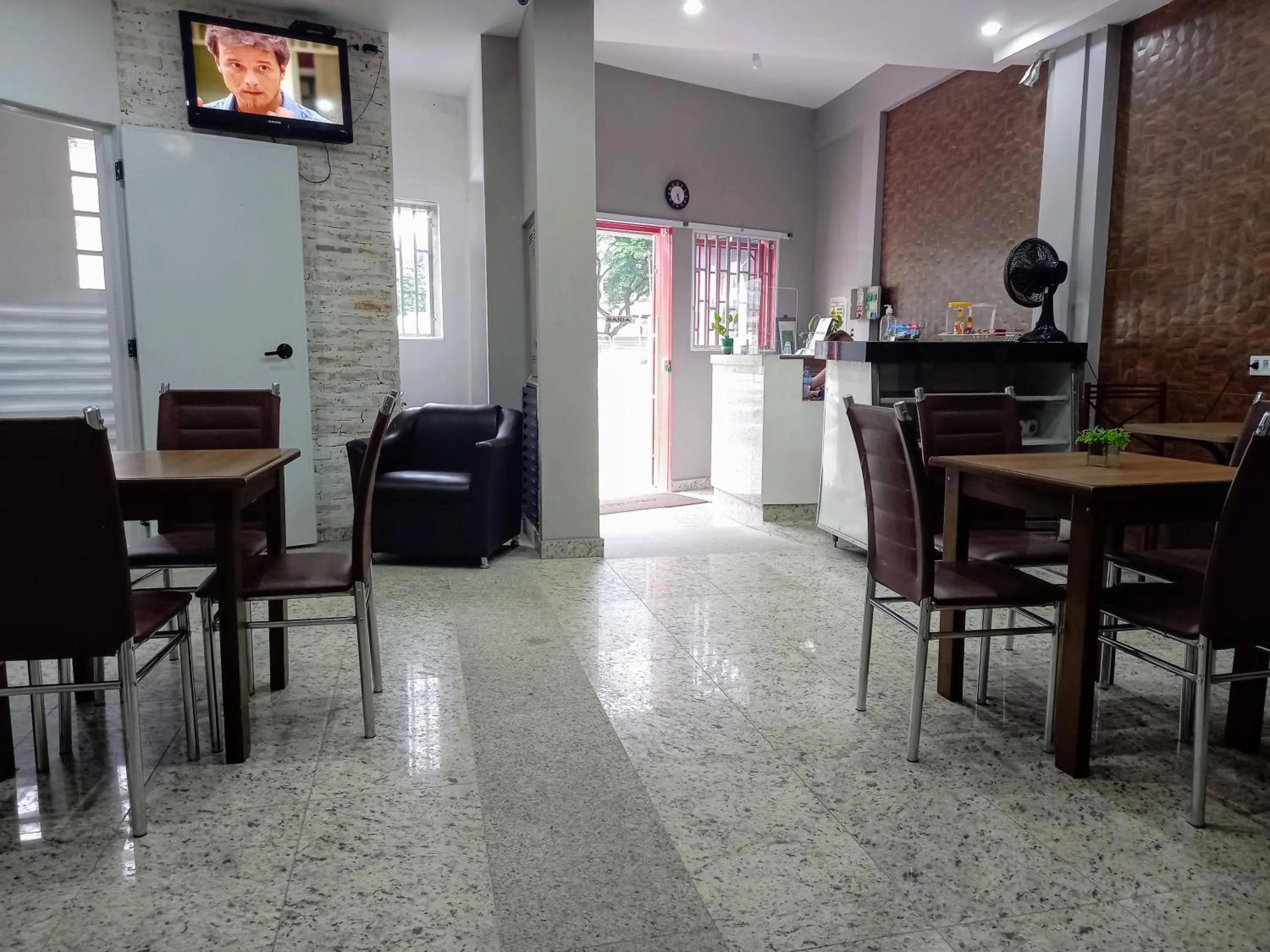 Lobby or reception in HOTEL PAULISTANO Terminal Tietê