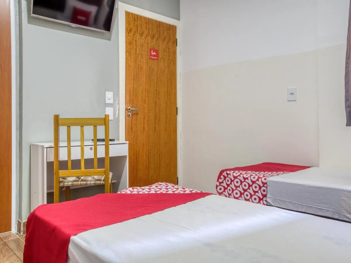 Bed in HOTEL PAULISTANO Terminal Tietê