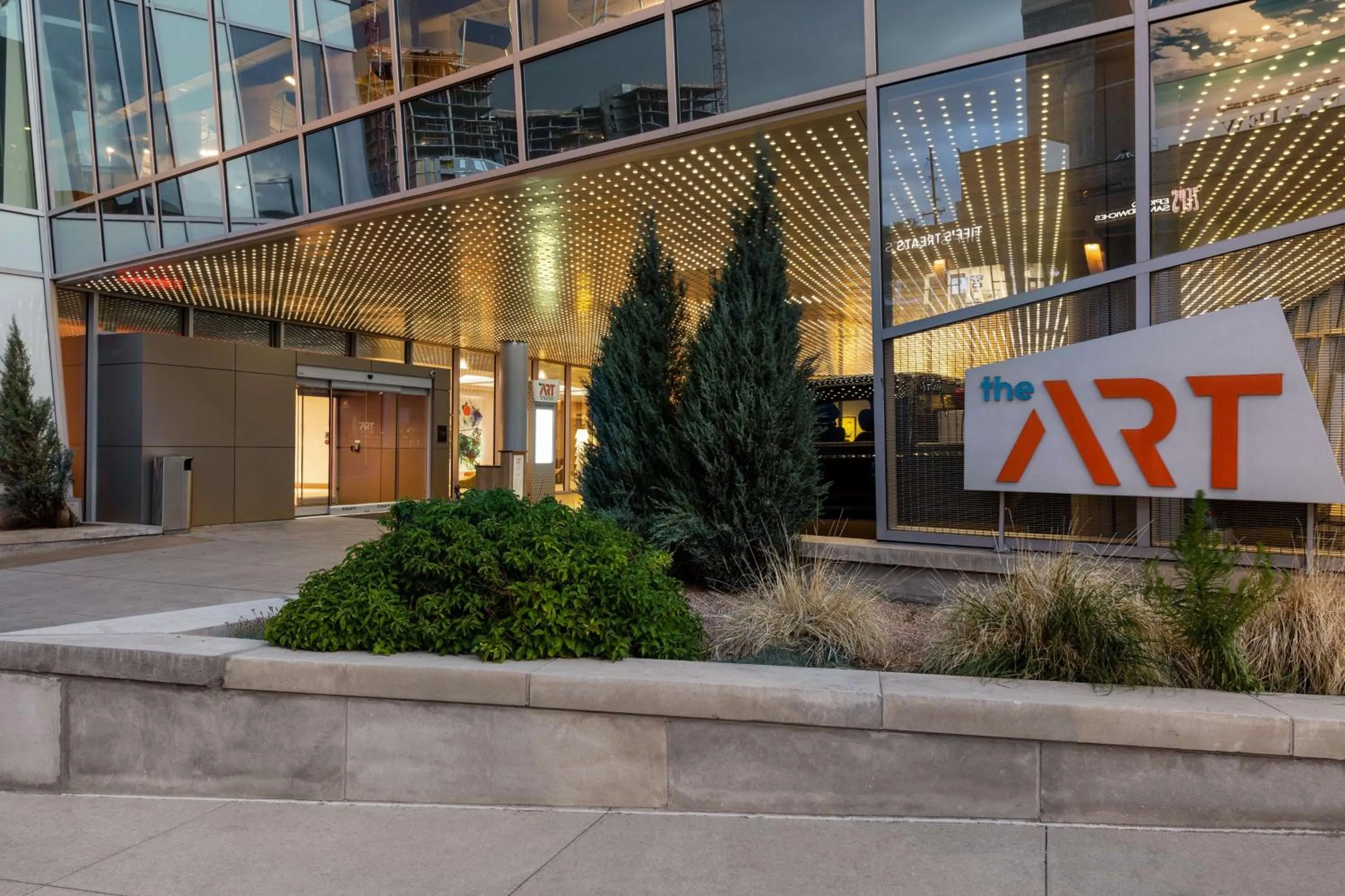 Property building in The Art Hotel Denver, Curio Collection by Hilton