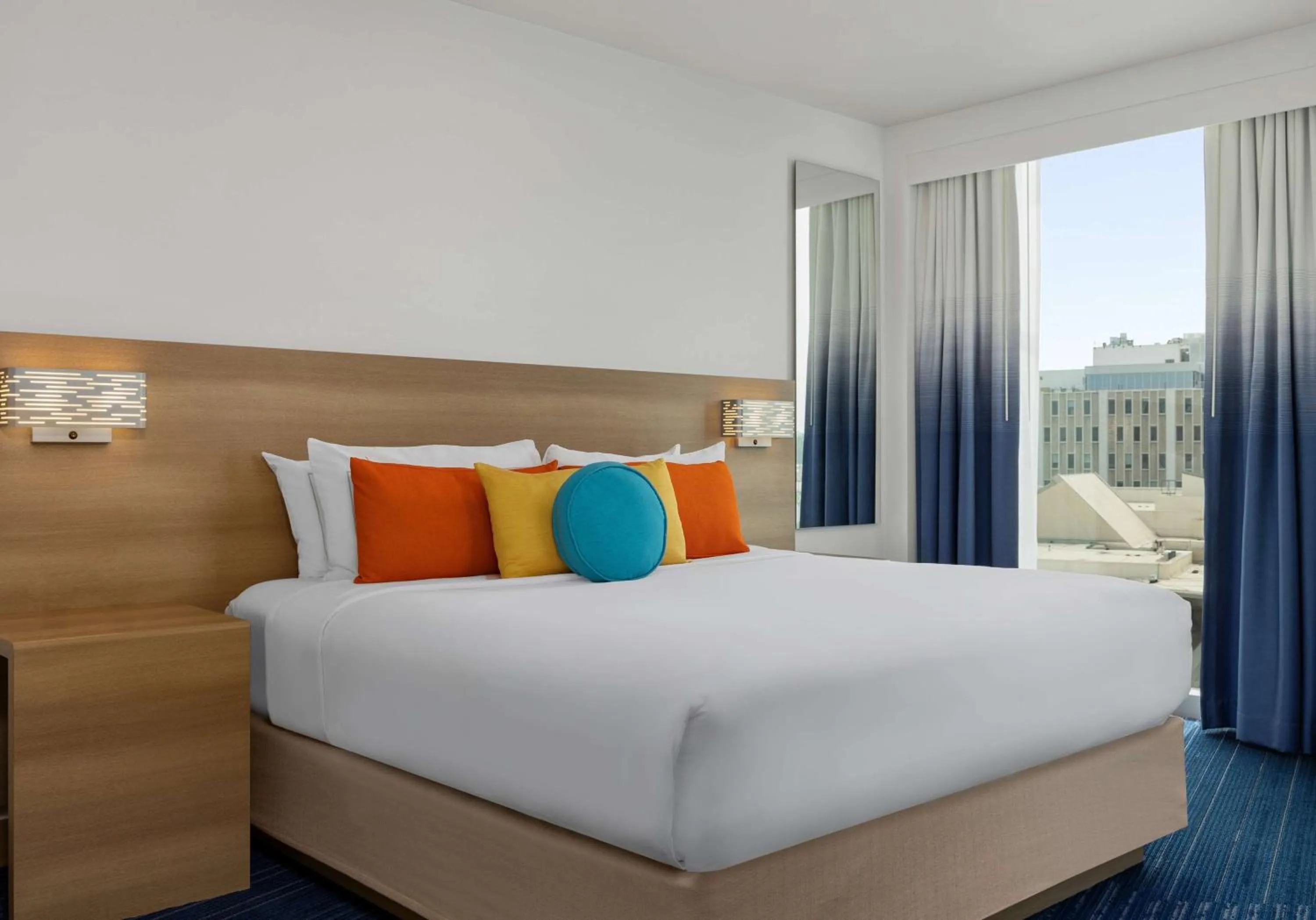 Bed in The Art Hotel Denver, Curio Collection by Hilton