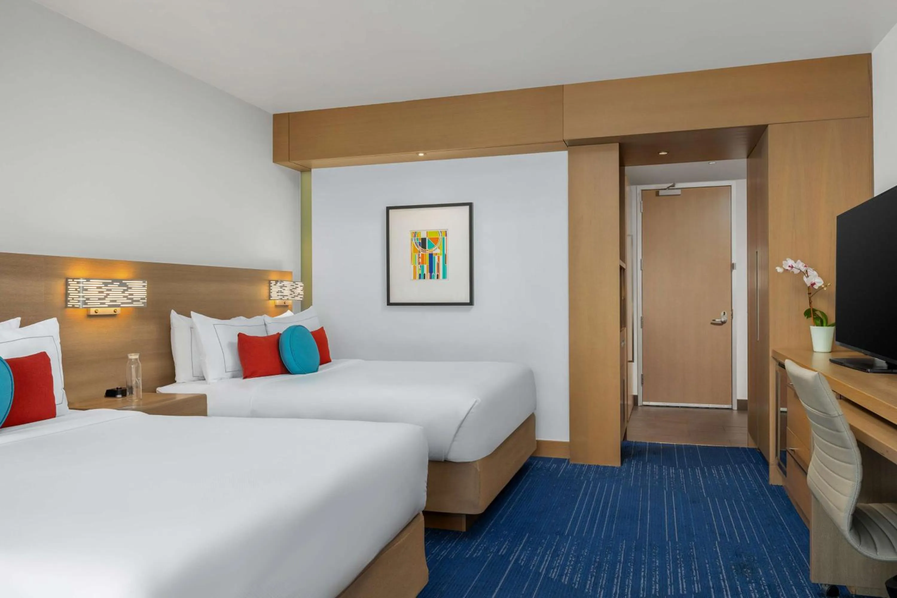 Bed in The Art Hotel Denver, Curio Collection by Hilton