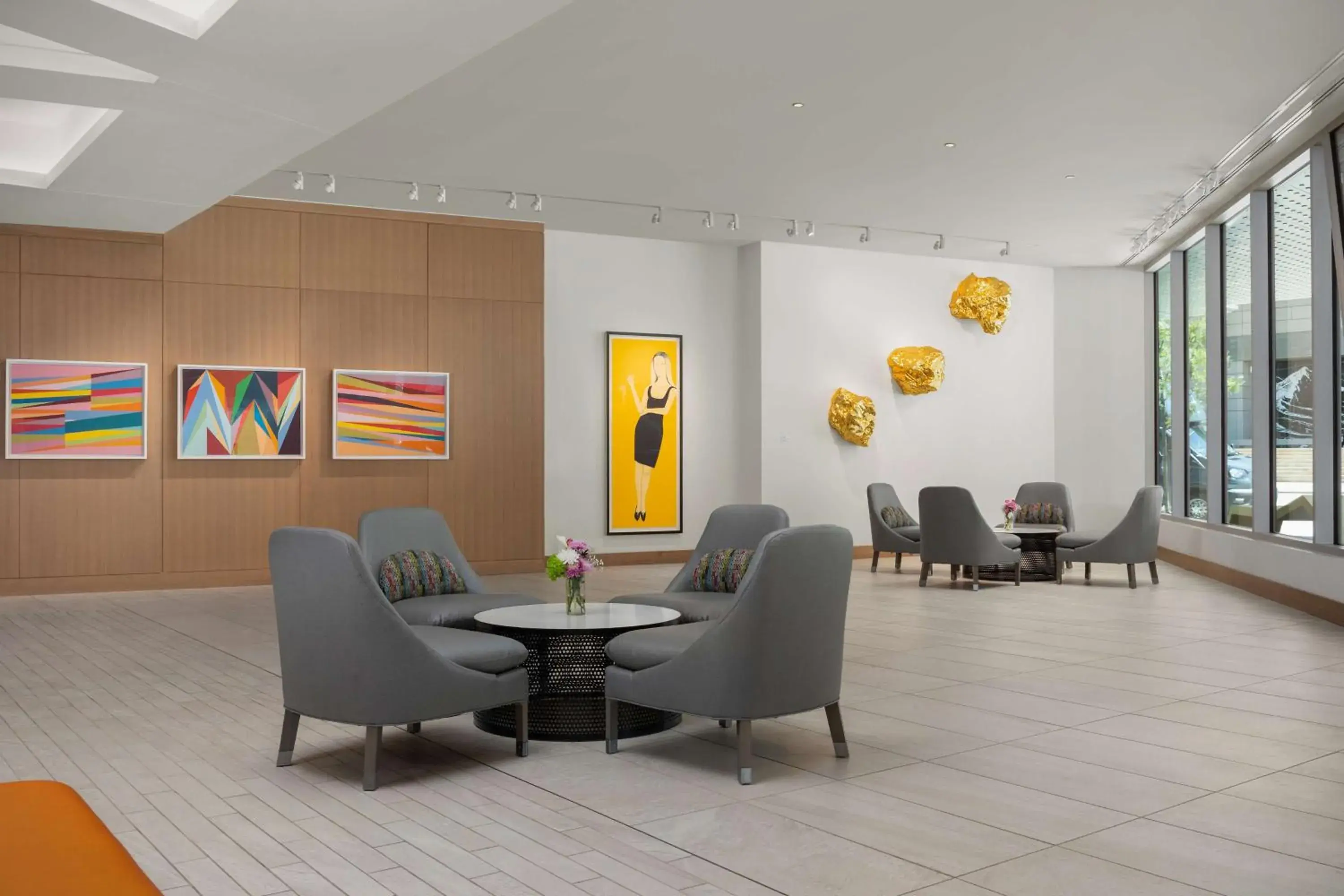 Lobby or reception in The Art Hotel Denver, Curio Collection by Hilton Lobby or reception in The Art Hotel Denver, Curio Collection by Hilton