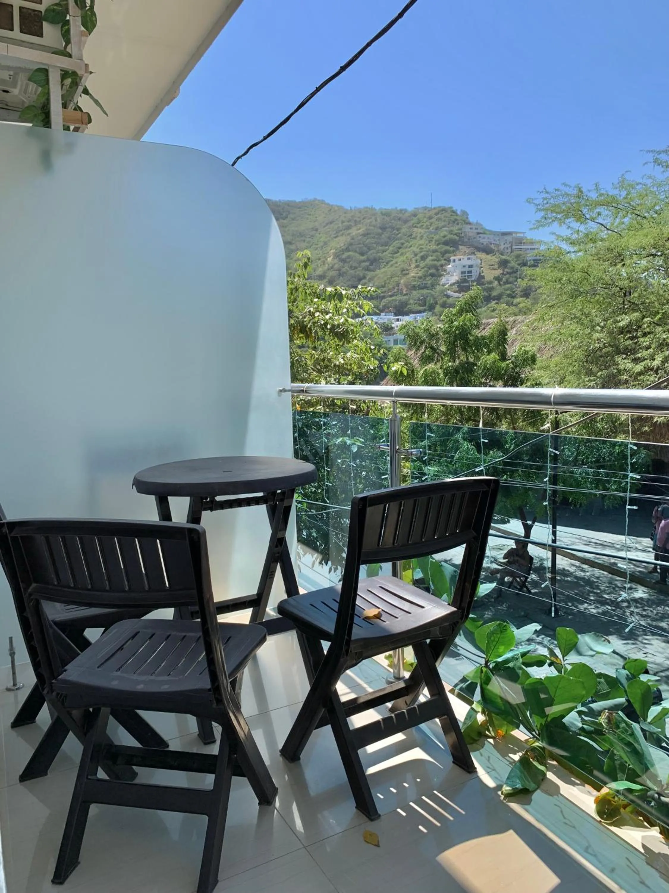 Balcony/Terrace in Hostal Viña del Mar