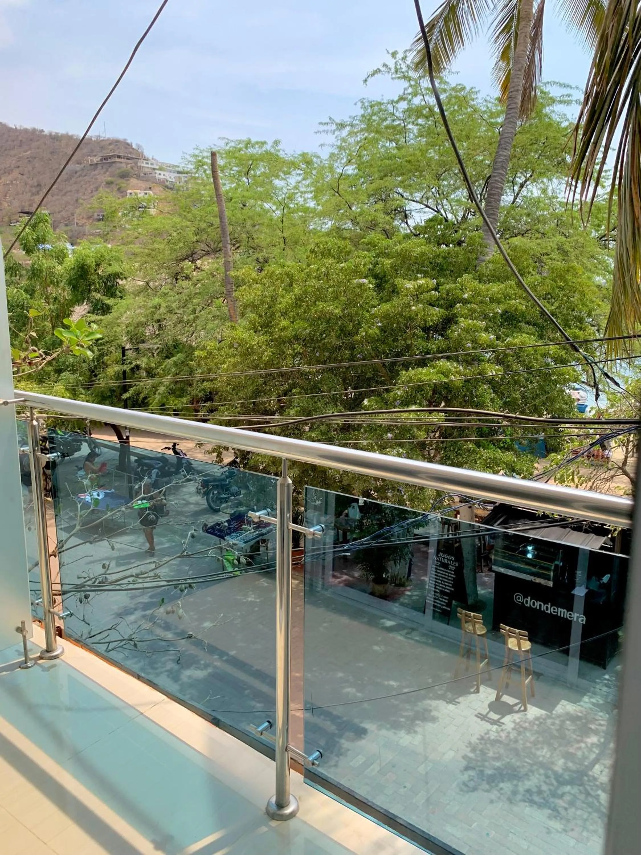 Balcony/Terrace in Hostal Viña del Mar