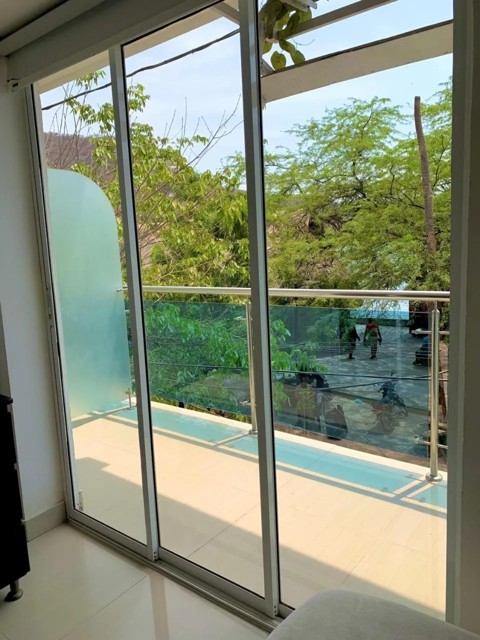 Balcony/Terrace in Hostal Viña del Mar