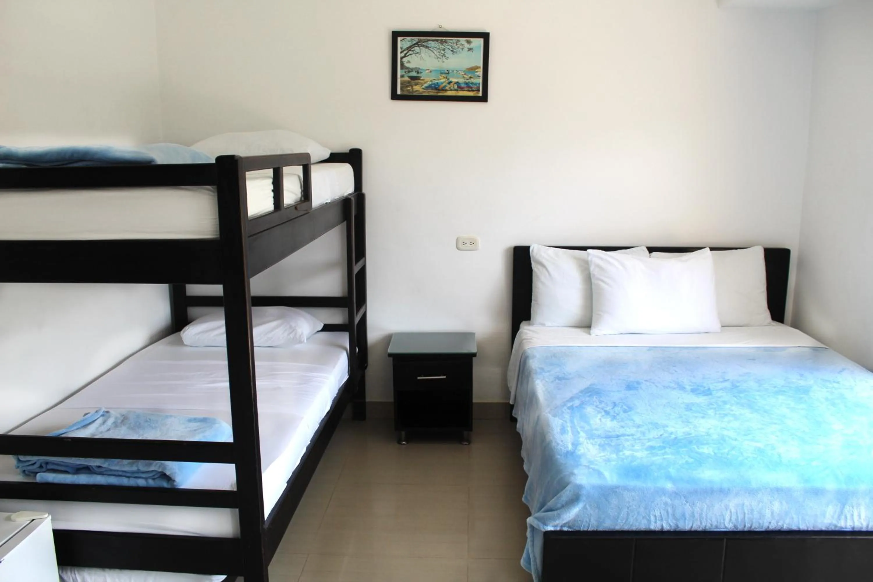 Sea view, Bed in Hostal Viña del Mar