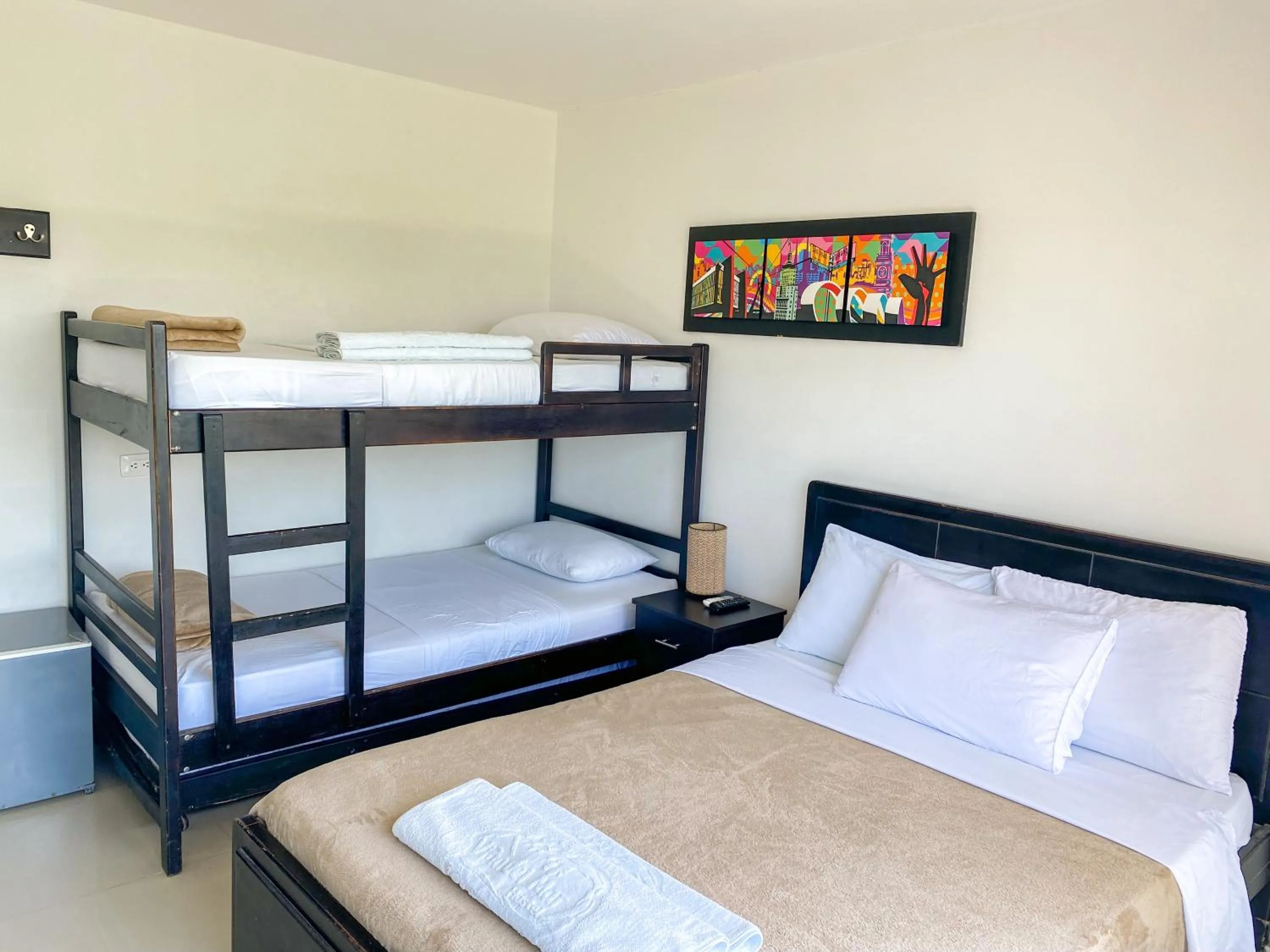 TV and multimedia, Bed in Hostal Viña del Mar
