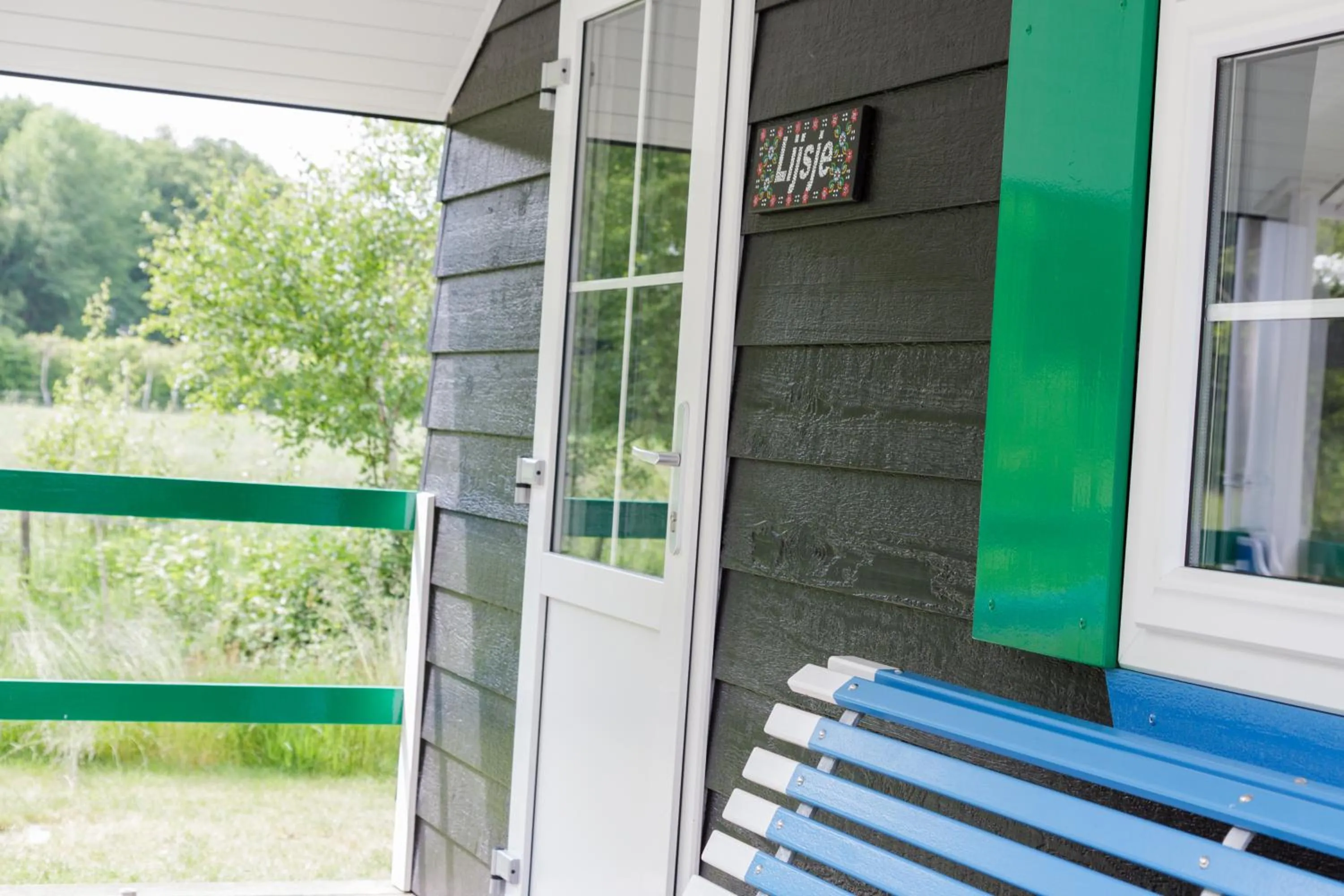 Decorative detail in Familiecamping De Vossenburcht