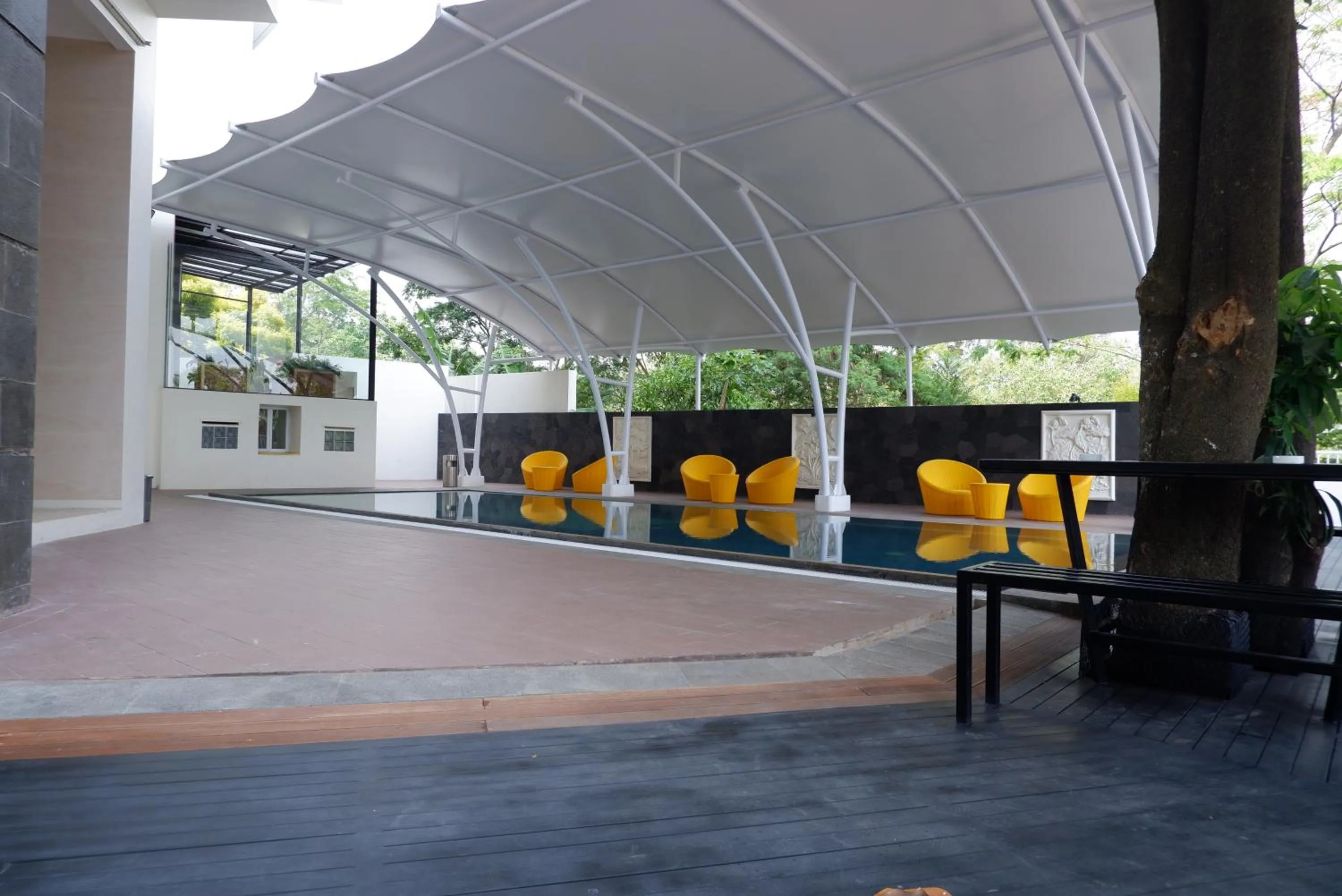 Swimming pool in Point C Hotel