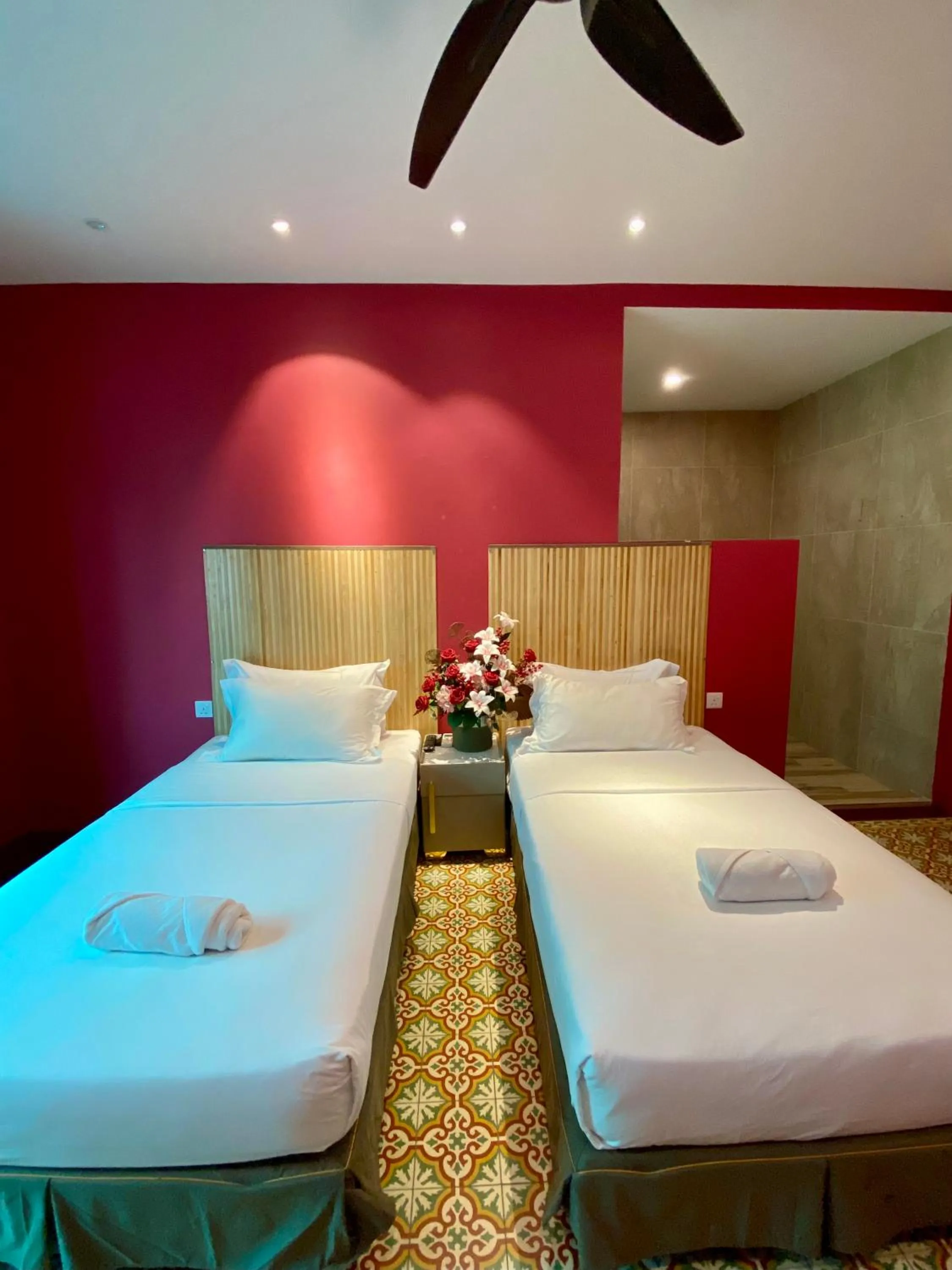 Bed in Bayu Bayu Hotel by Soft Loft