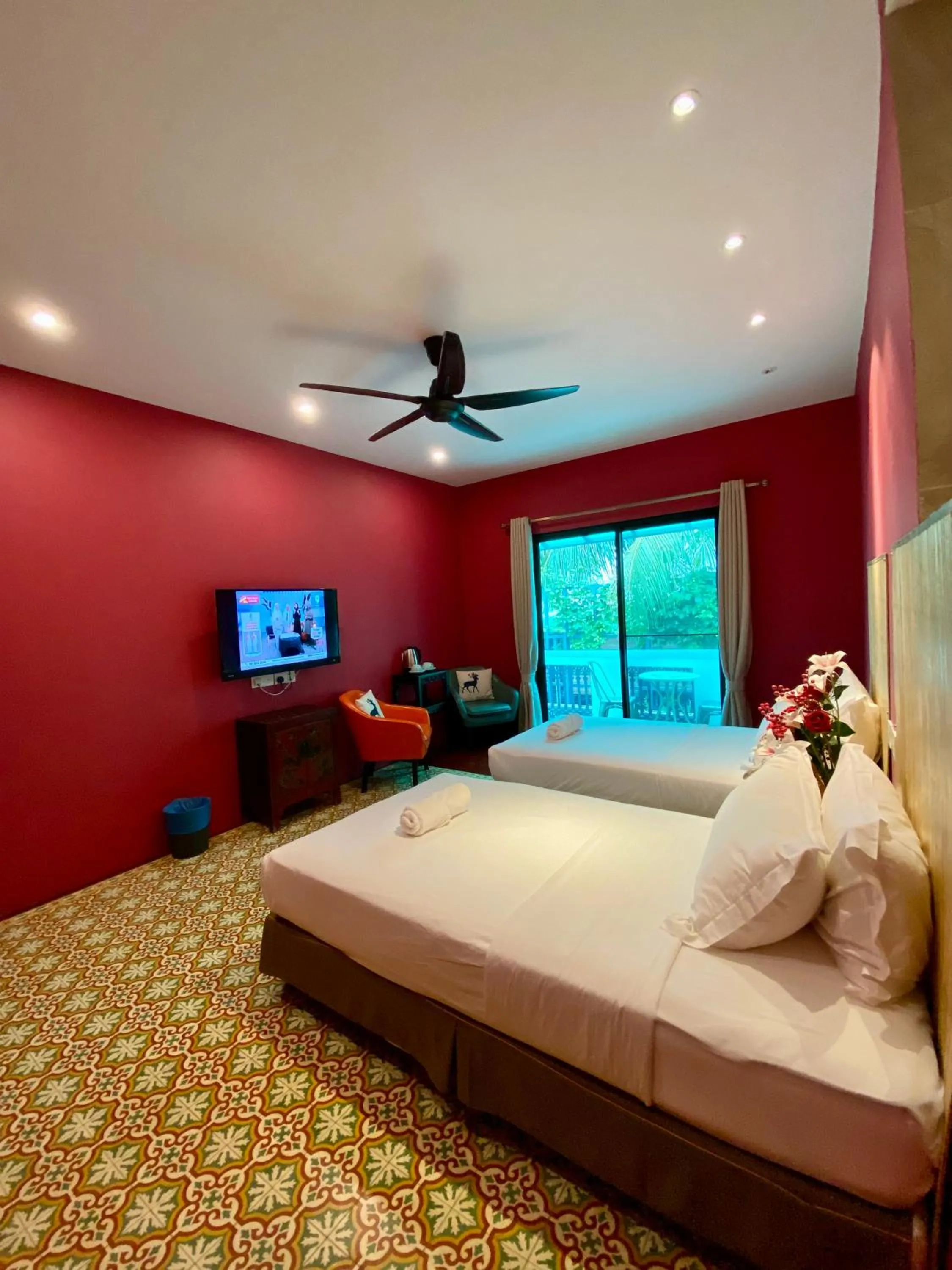 Bed in Bayu Bayu Hotel by Soft Loft