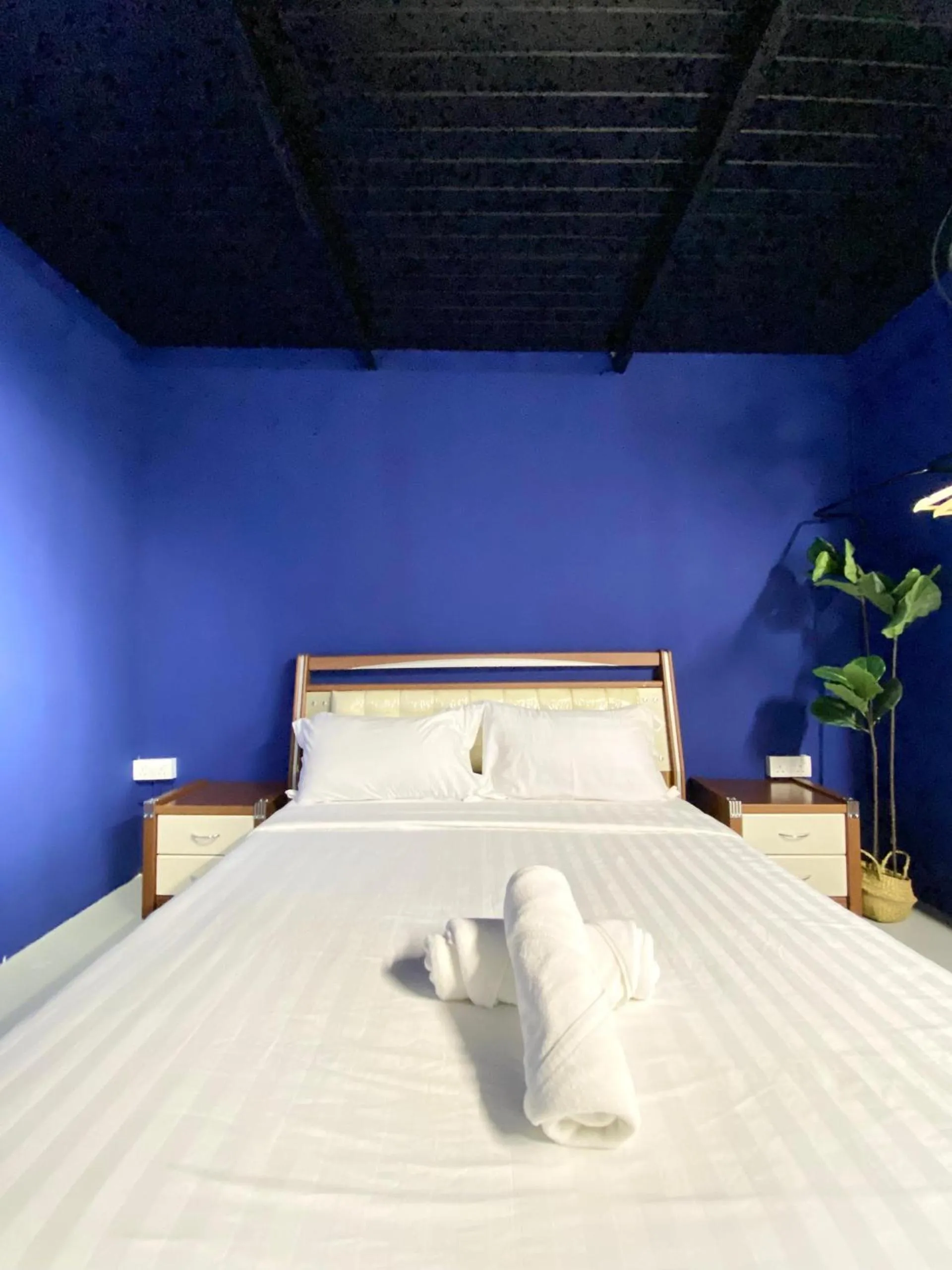 Bed in Bayu Bayu Hotel by Soft Loft