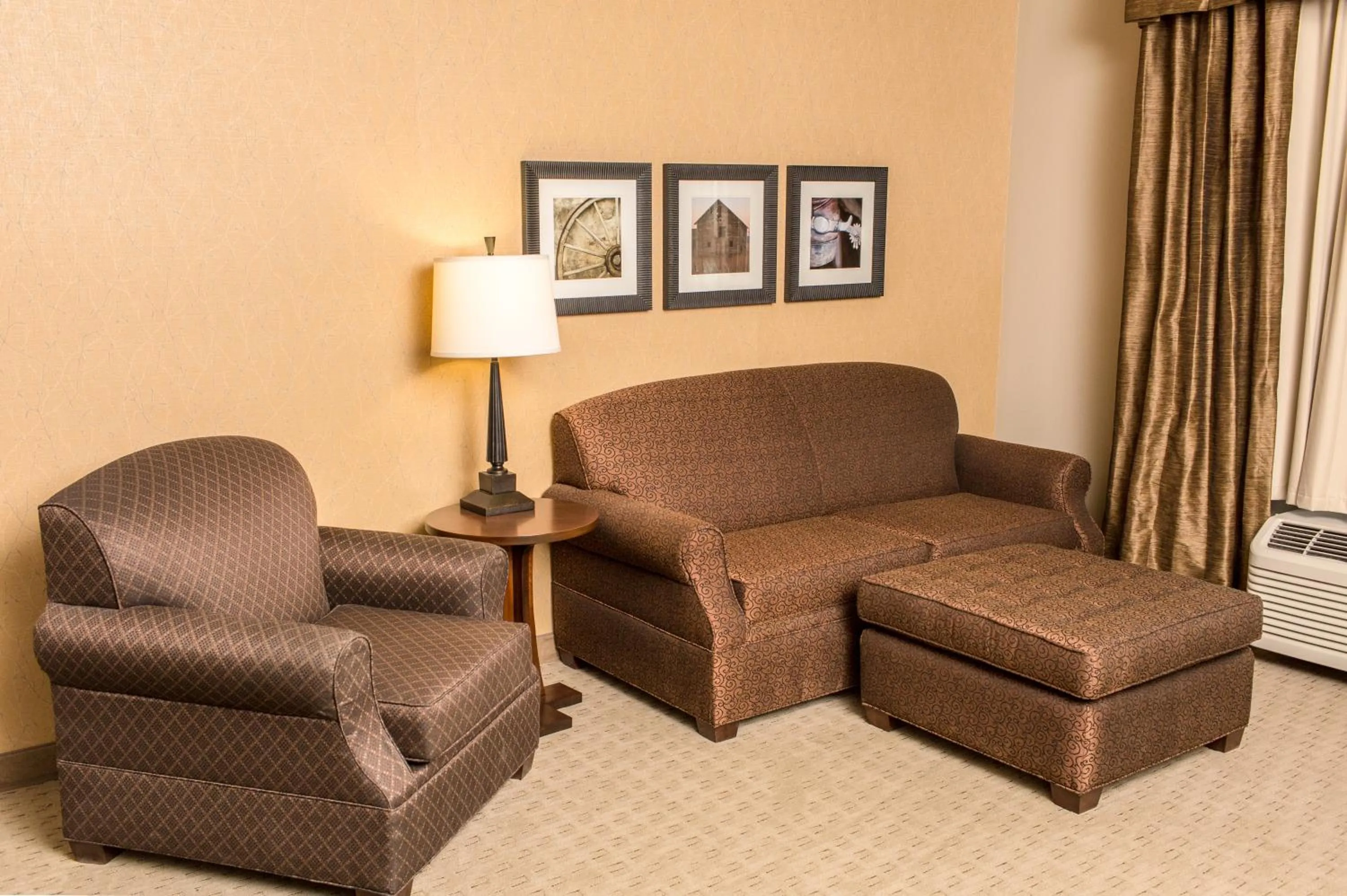 Seating area in Teddy's Residential Suites New Town