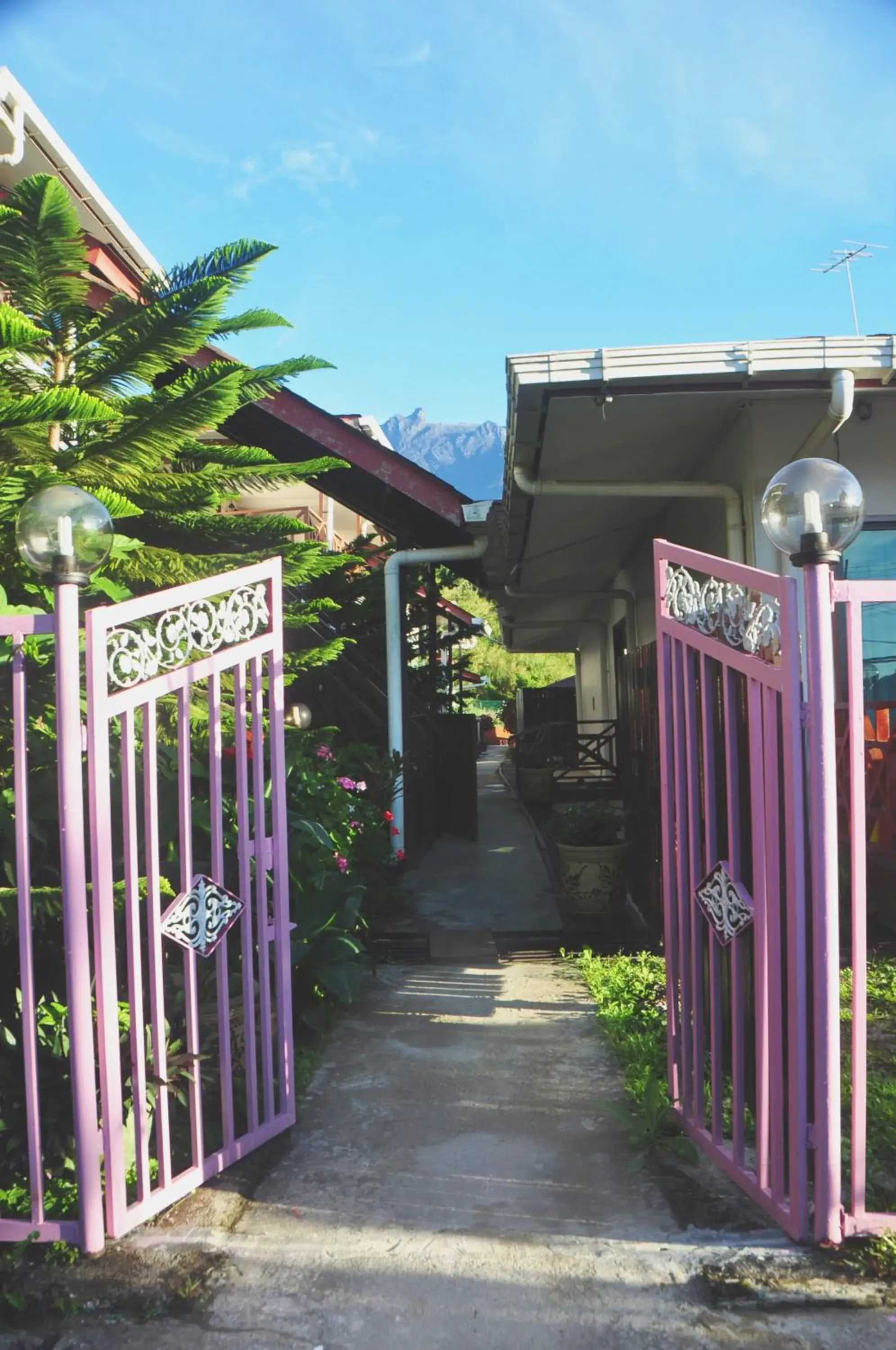 Facade/entrance in Nabalu Kundasang Facade/entrance in Nabalu Kundasang