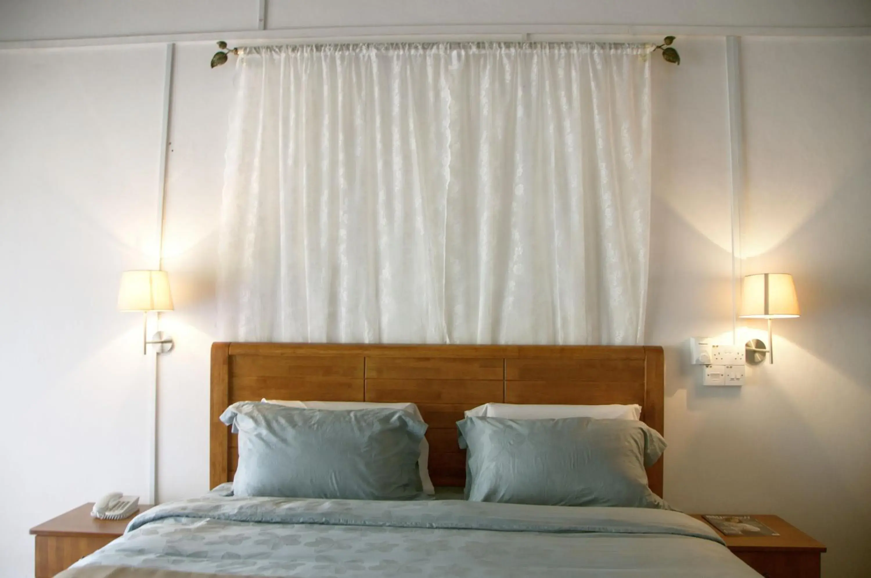 Decorative detail, Bed in Nabalu Kundasang Decorative detail, Bed in Nabalu Kundasang