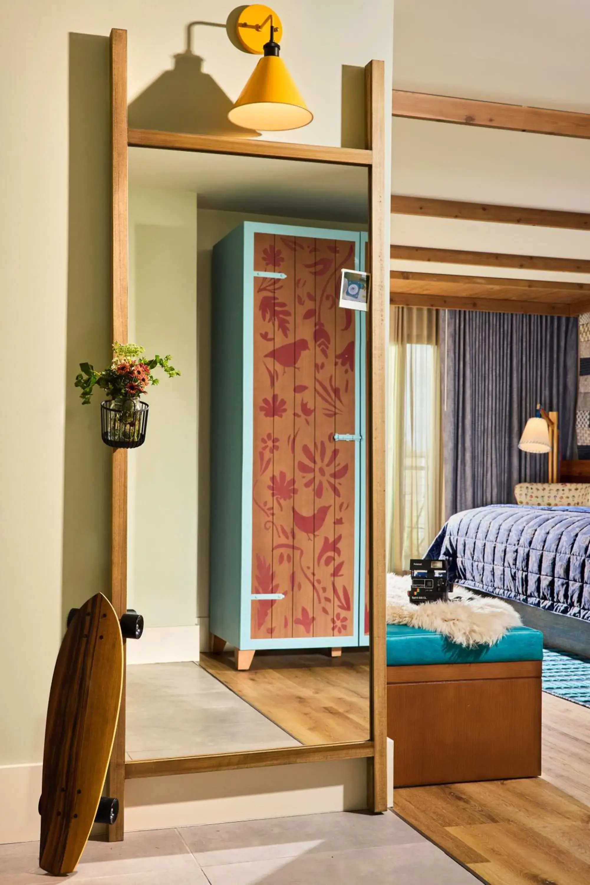 Bedroom, Bed in Treehouse Hotel Silicon Valley Bedroom, Bed in Treehouse Hotel Silicon Valley