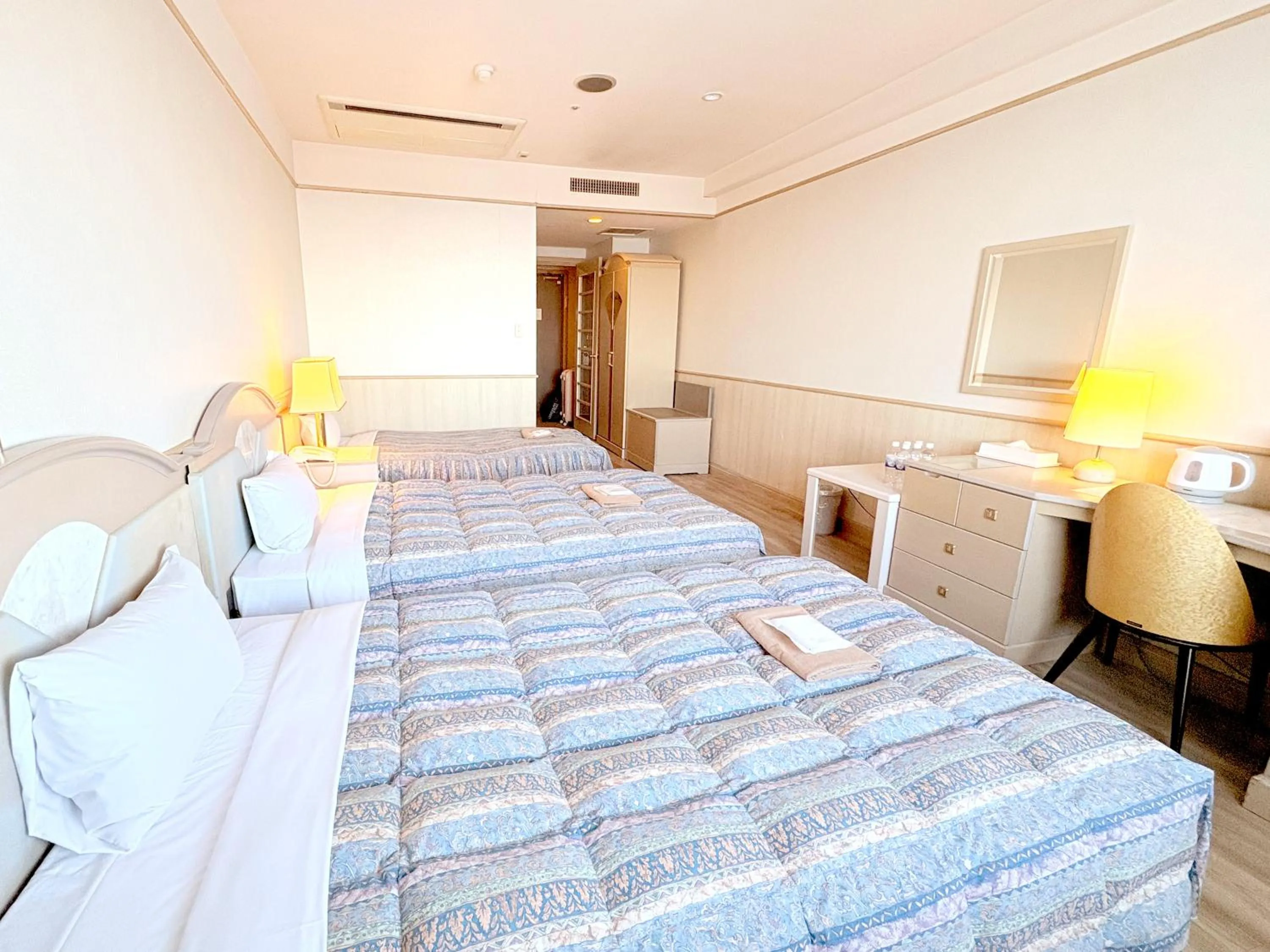 Bed in Palcall Tsumagoi Resort Ski & Hotel