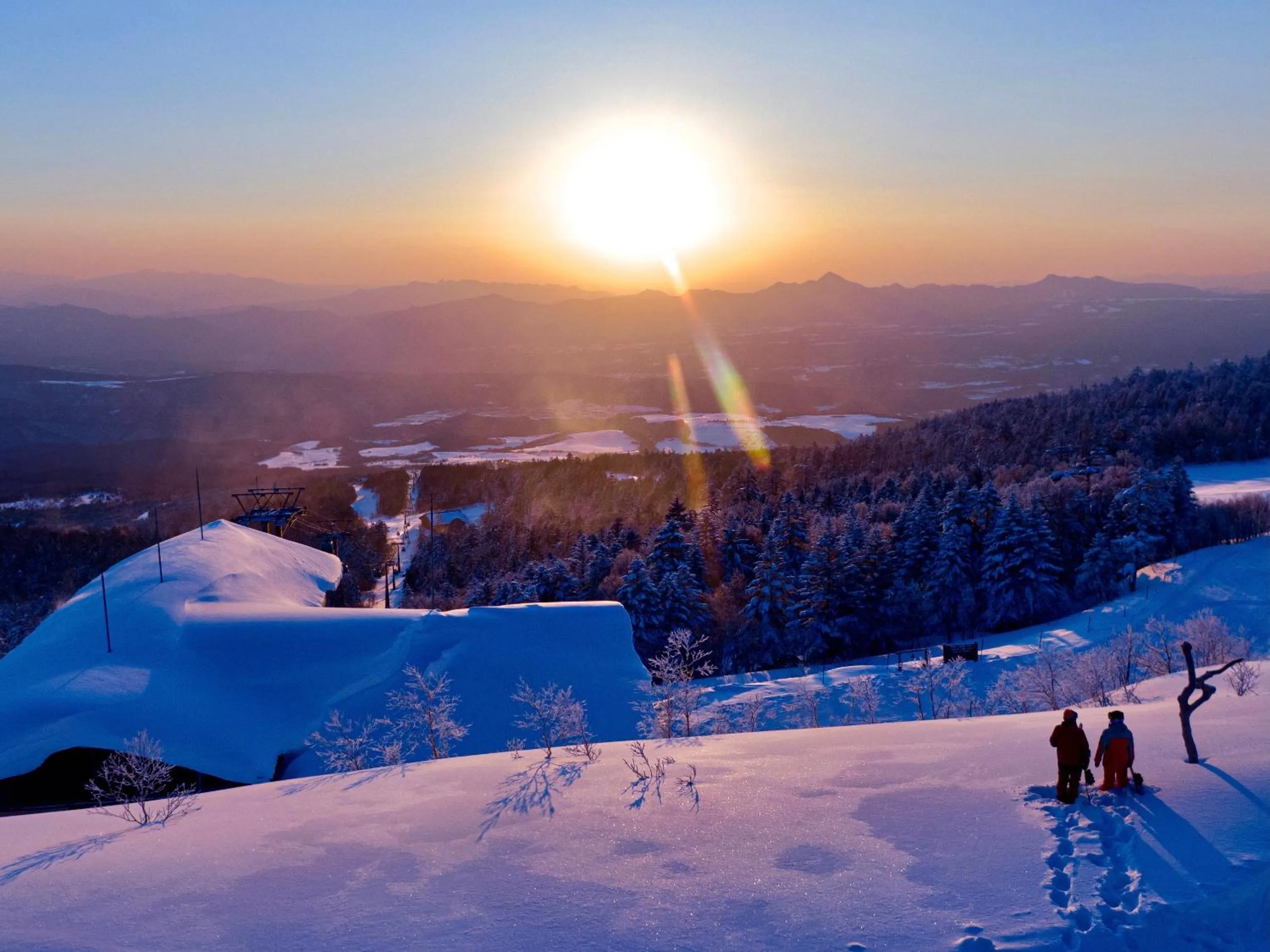 Natural landscape in Palcall Tsumagoi Resort Ski & Hotel