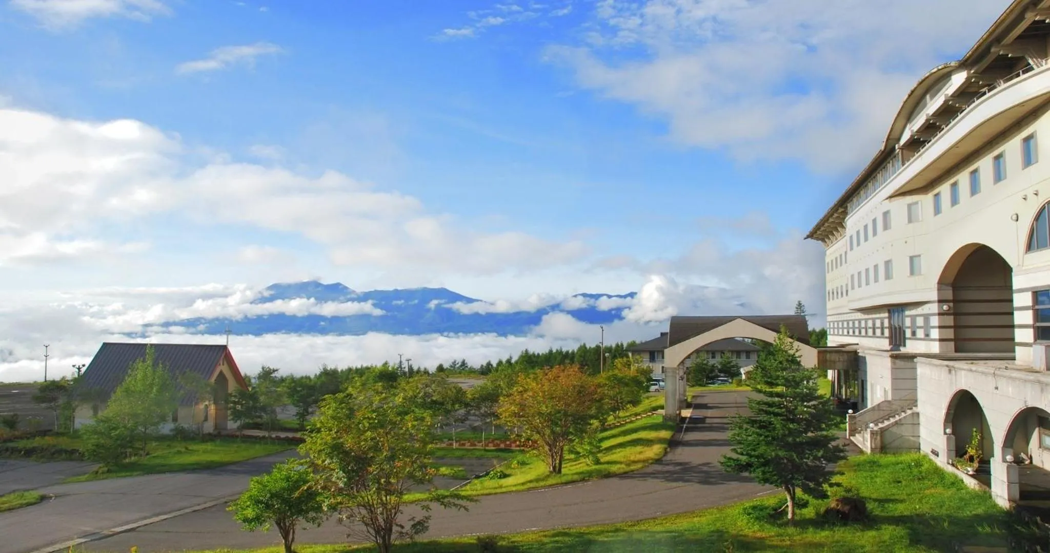 Property building in Palcall Tsumagoi Resort Ski & Hotel