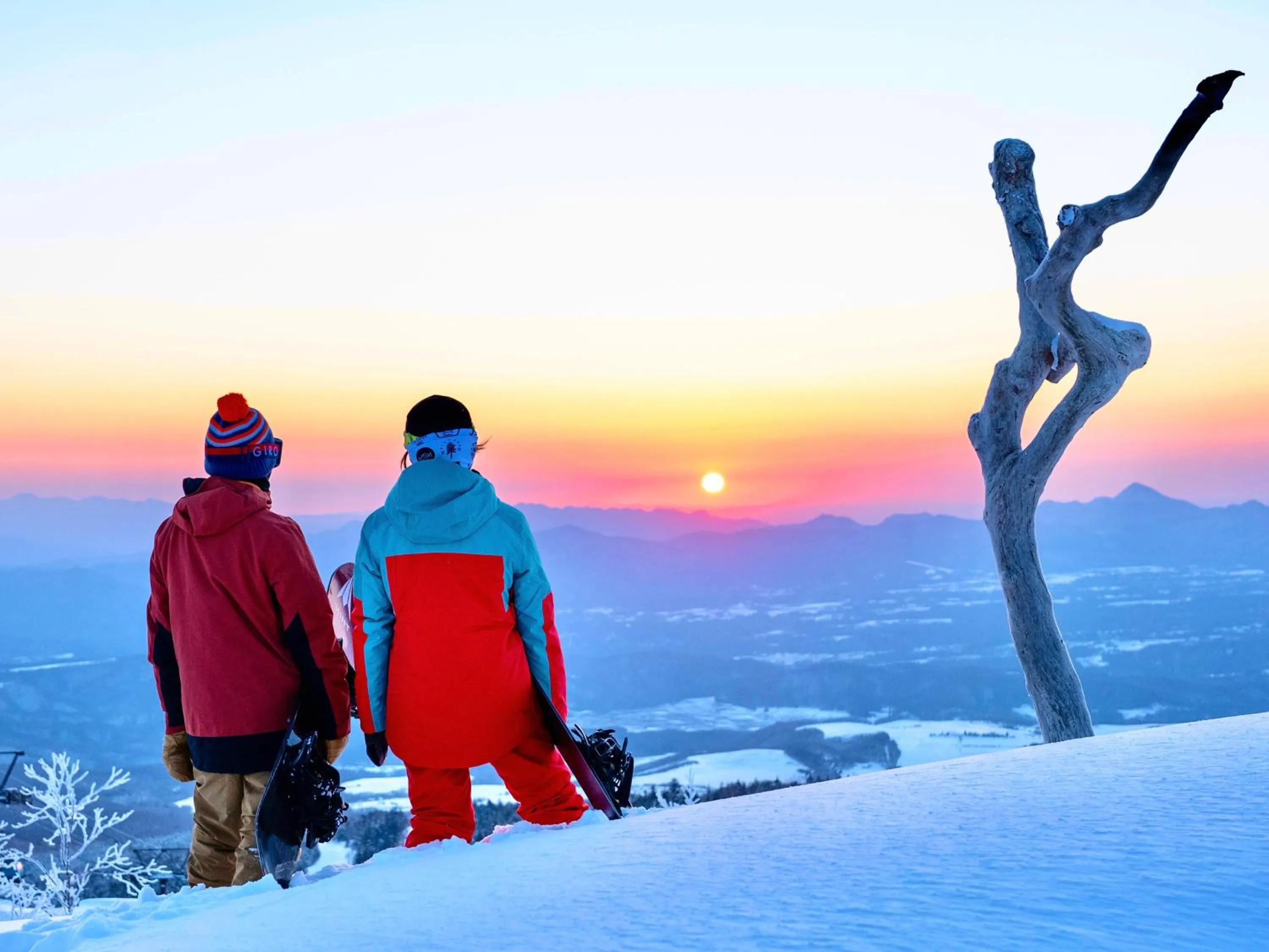 People in Palcall Tsumagoi Resort Ski & Hotel