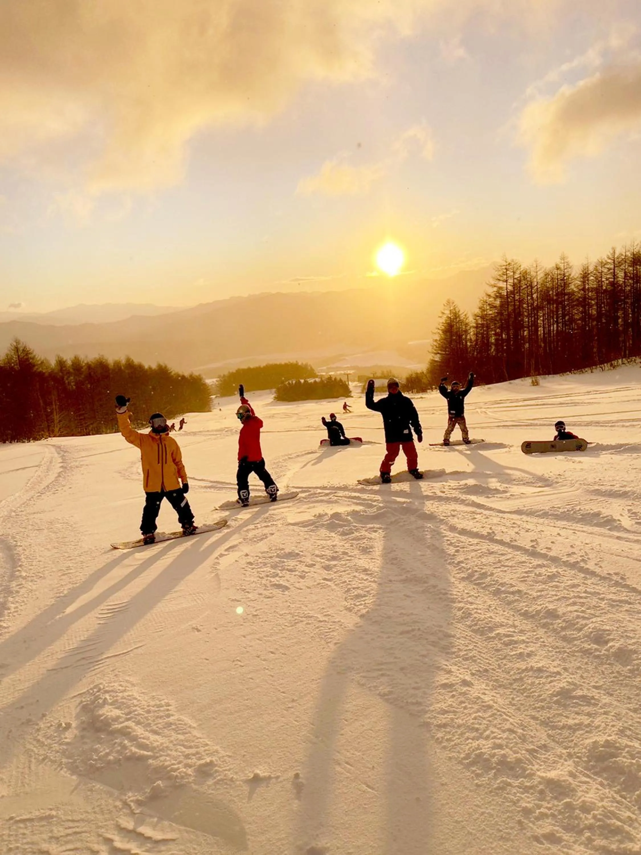 Skiing in Palcall Tsumagoi Resort Ski & Hotel