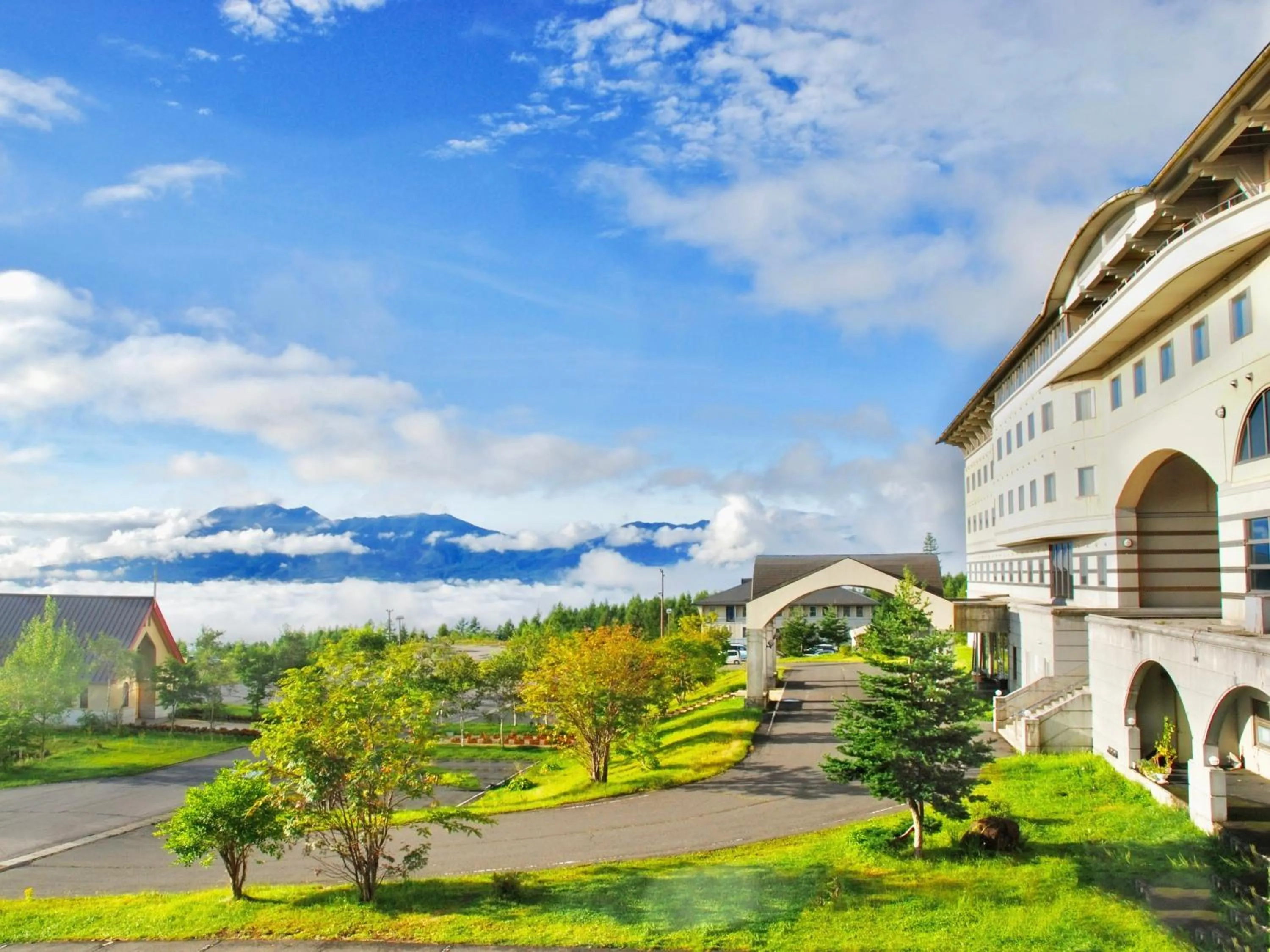 Property building in Palcall Tsumagoi Resort Ski & Hotel