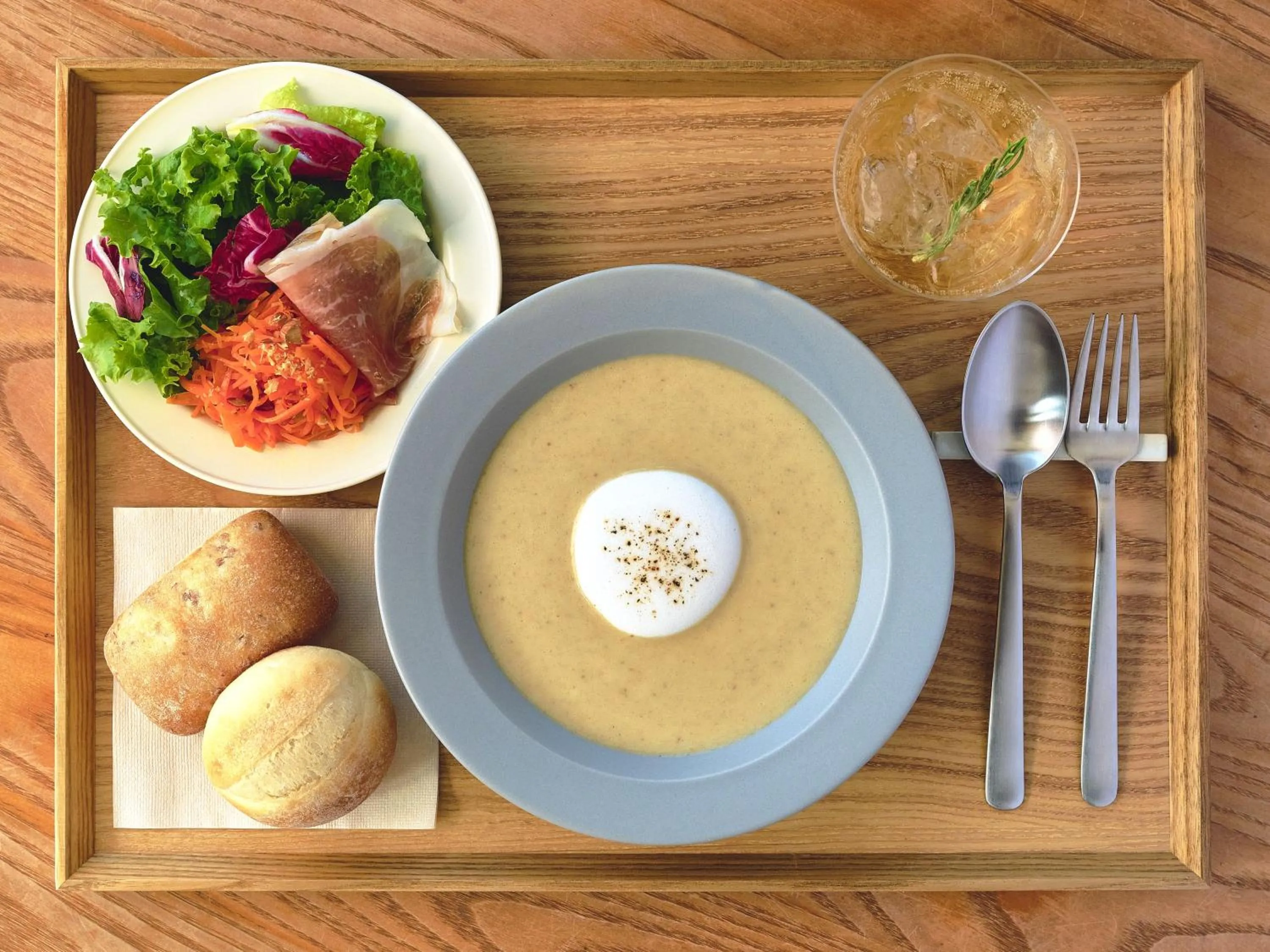 Restaurant/places to eat in Hotel Edit Yokohama