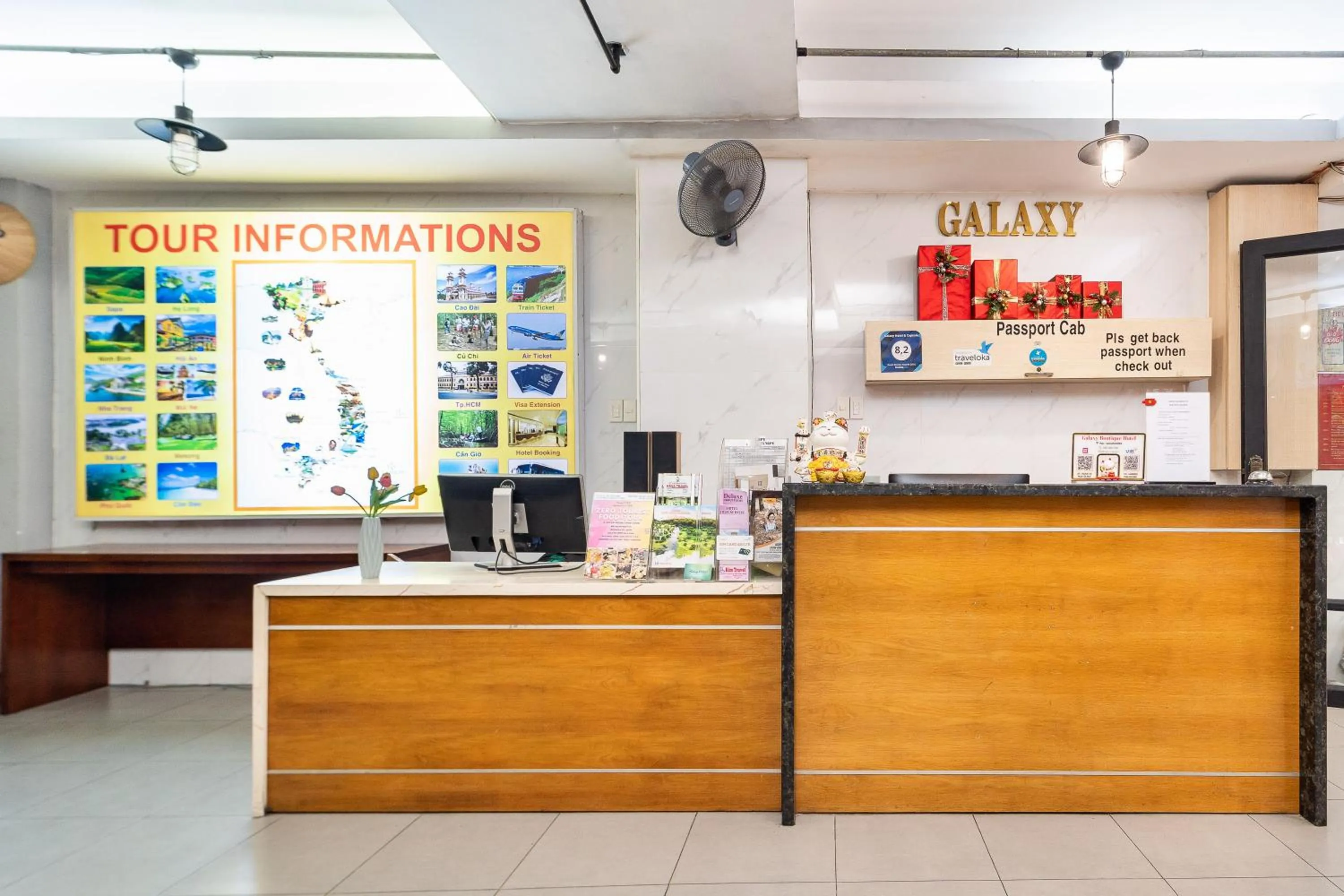 Property logo or sign in Galaxy Boutique Sai Gon Central Hotel